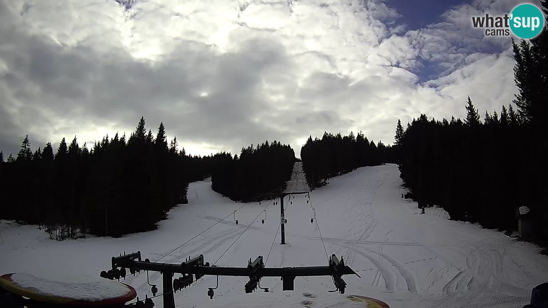 Skigebiet Rogla Webcam Ostruščica Piste 1 und 2