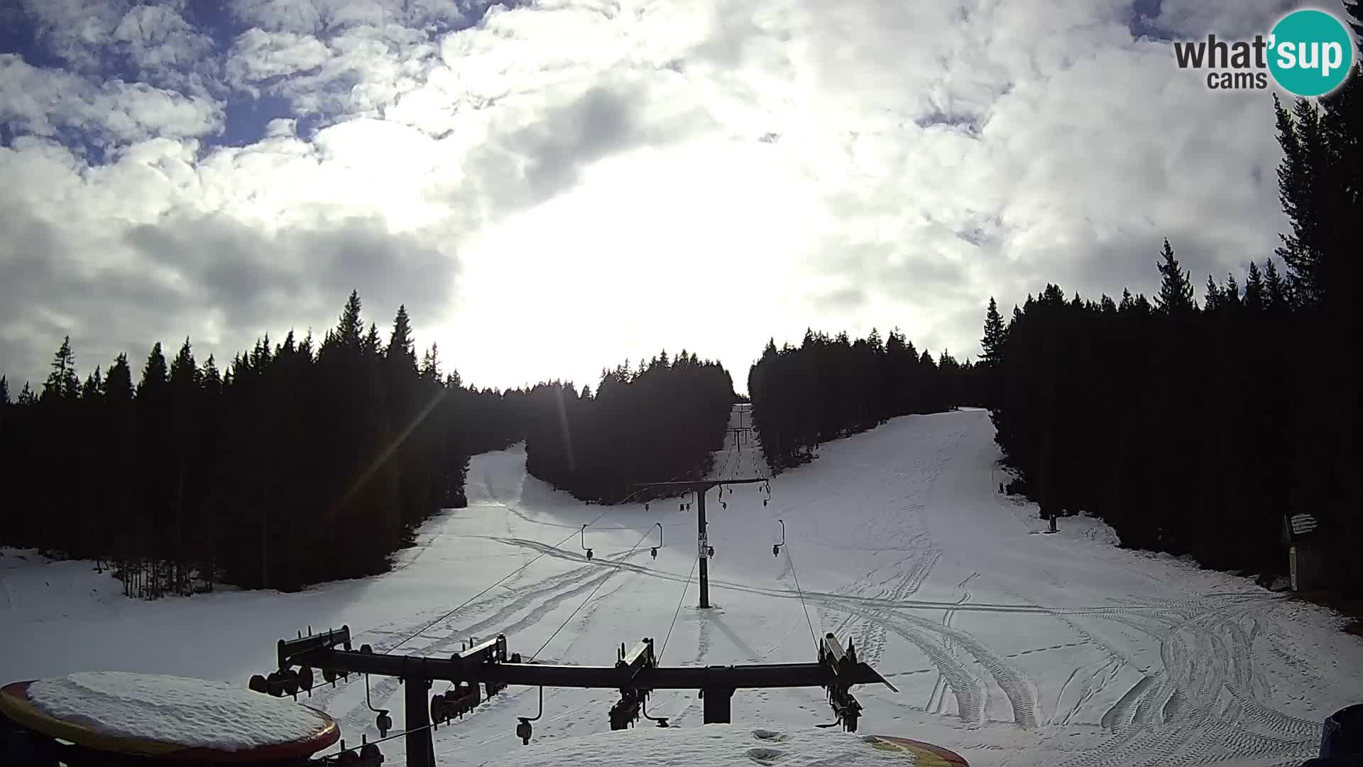 Estación de esquí Rogla Webcam Ostruščica pistas 1 y 2