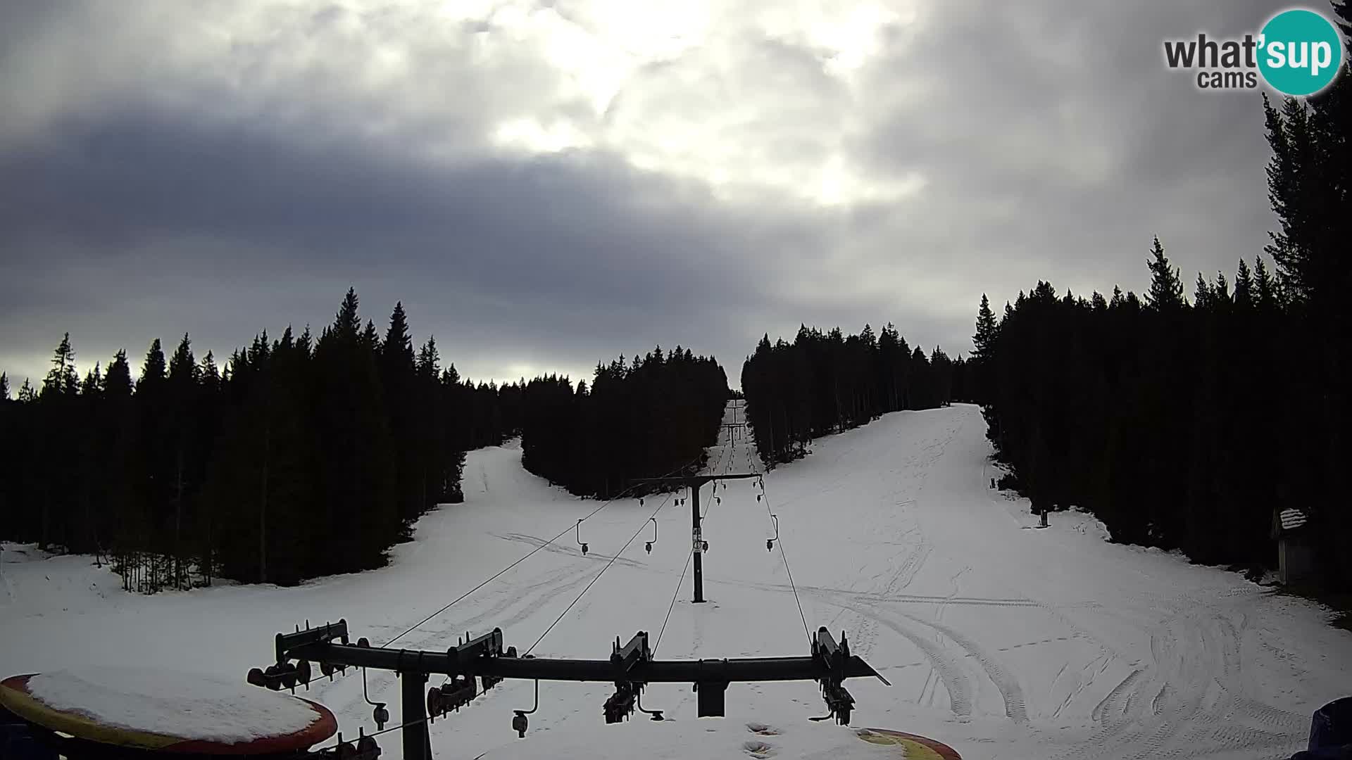 Skigebiet Rogla Webcam Ostruščica Piste 1 und 2