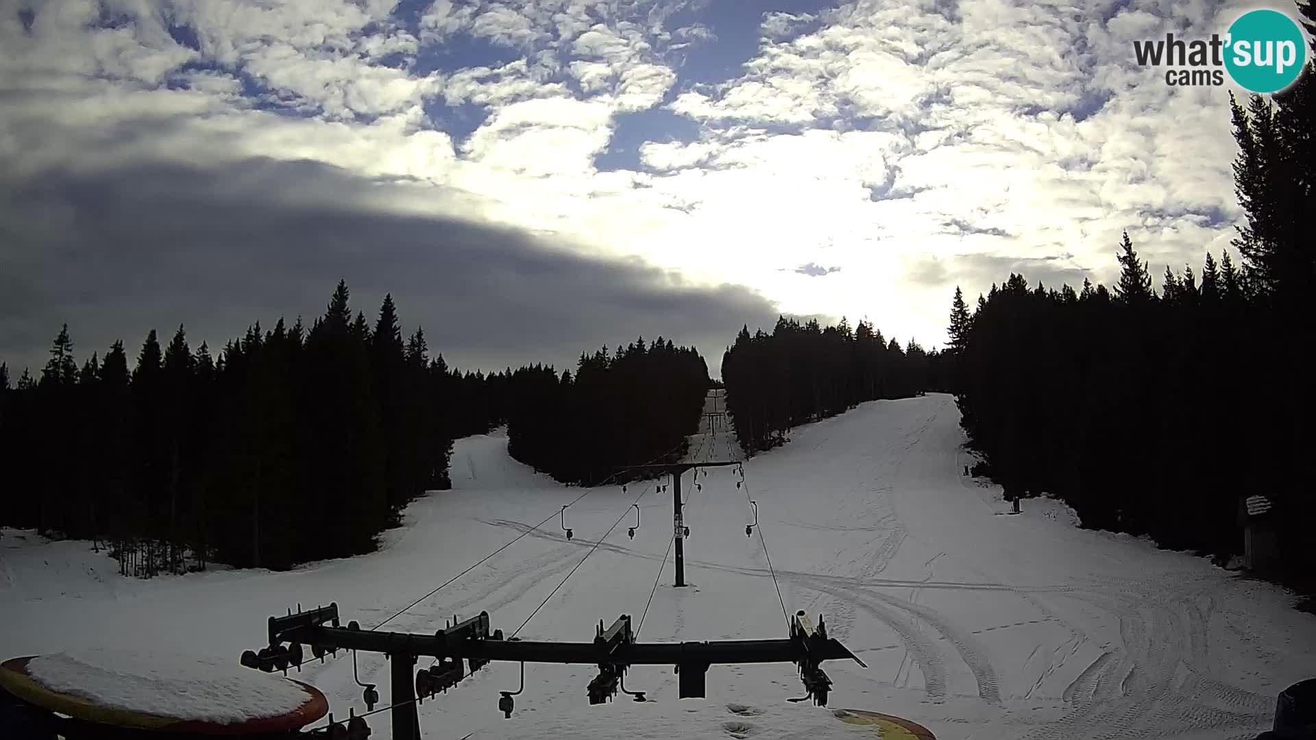 Estación de esquí Rogla Webcam Ostruščica pistas 1 y 2