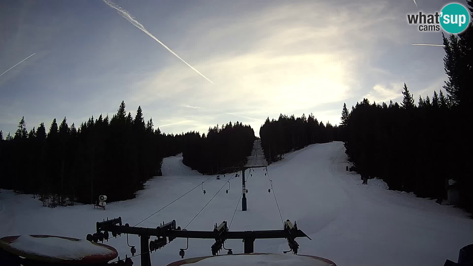 Estación de esquí Rogla Webcam Ostruščica pistas 1 y 2