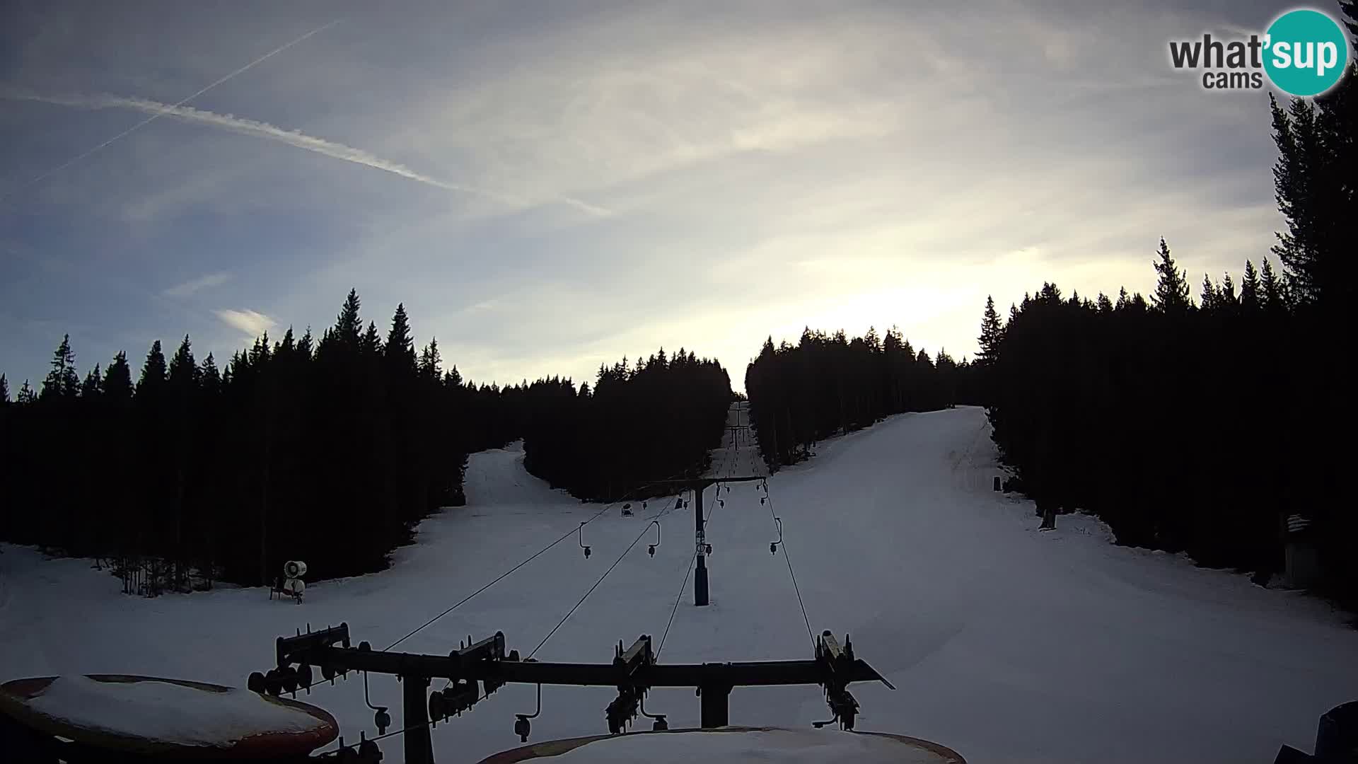 Estación de esquí Rogla Webcam Ostruščica pistas 1 y 2