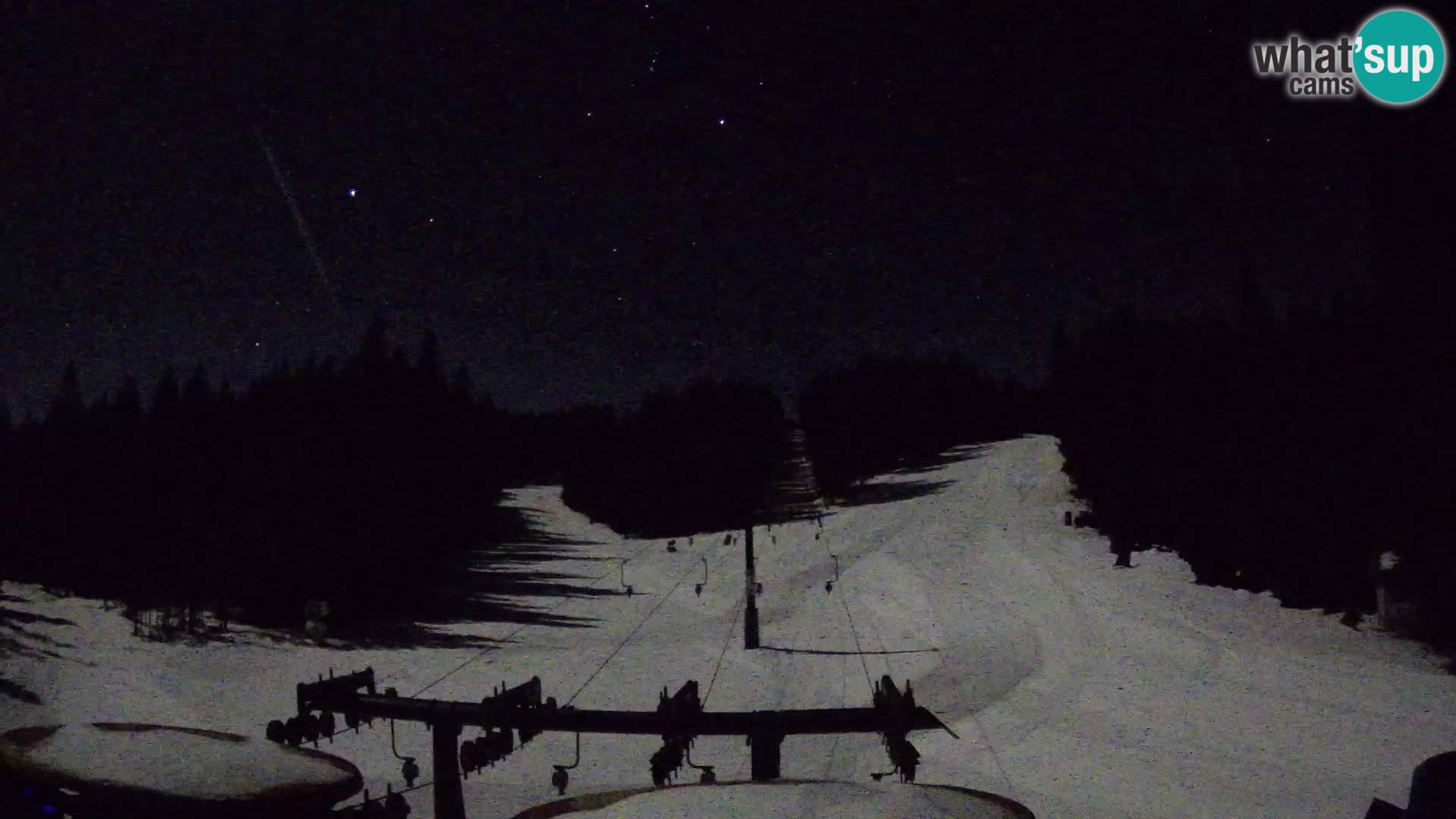 Estación de esquí Rogla Webcam Ostruščica pistas 1 y 2