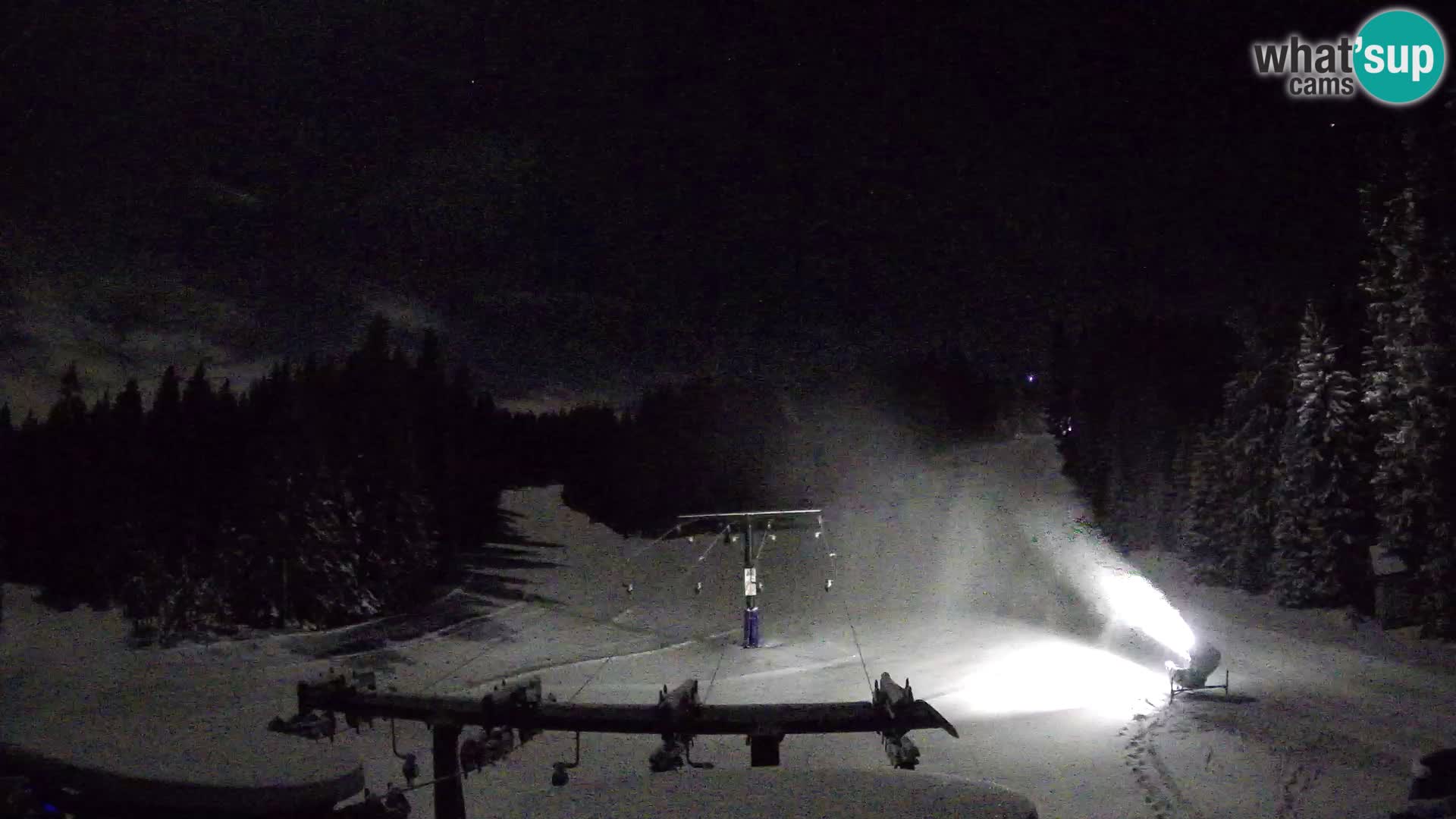 Station de ski Rogla Webcam Ostruščica pistes 1 et 2