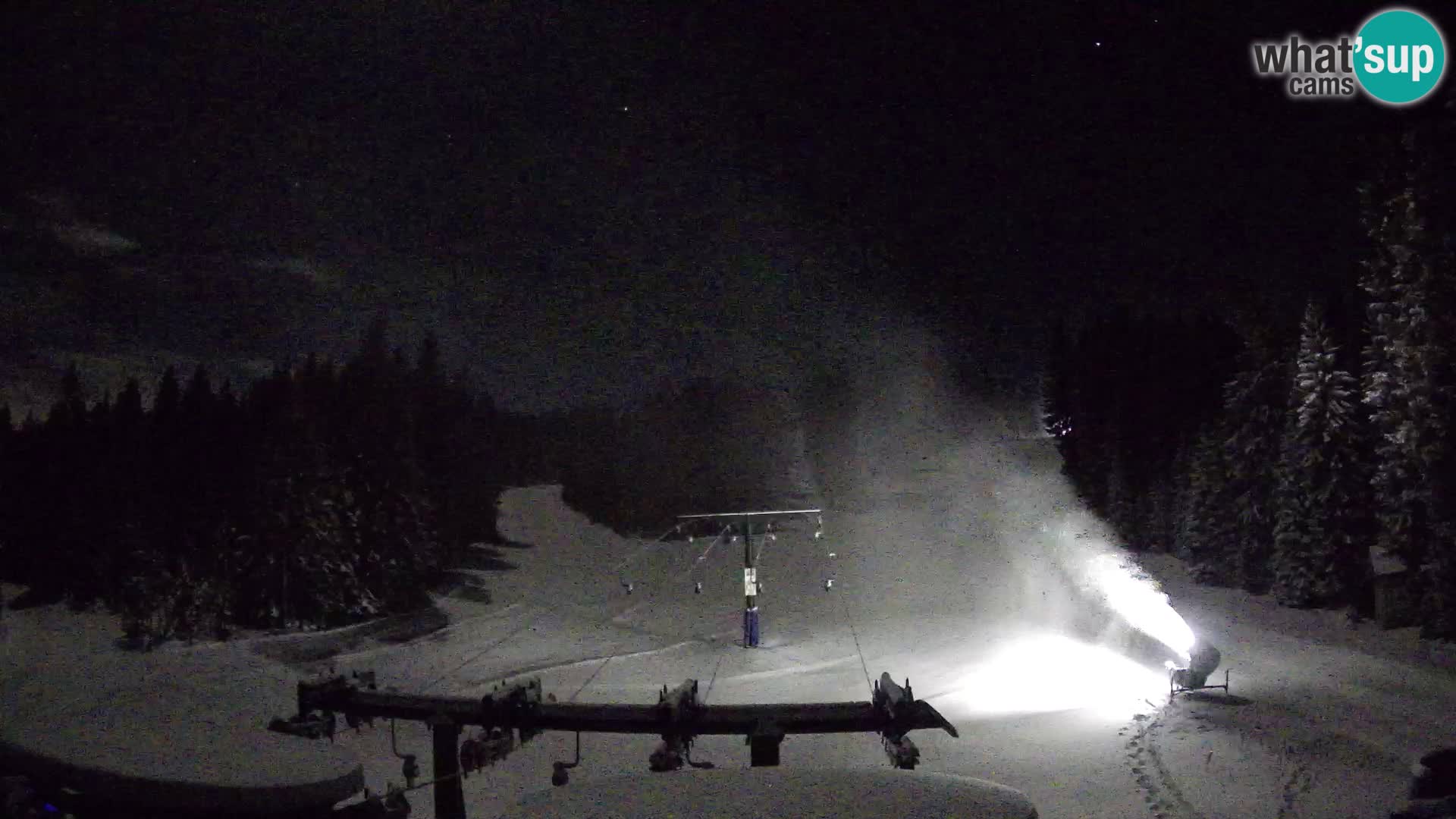 Station de ski Rogla Webcam Ostruščica pistes 1 et 2