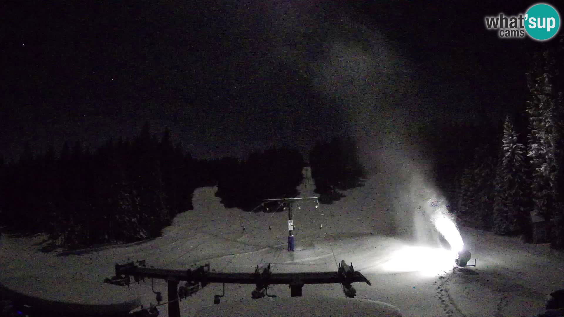 Station de ski Rogla Webcam Ostruščica pistes 1 et 2