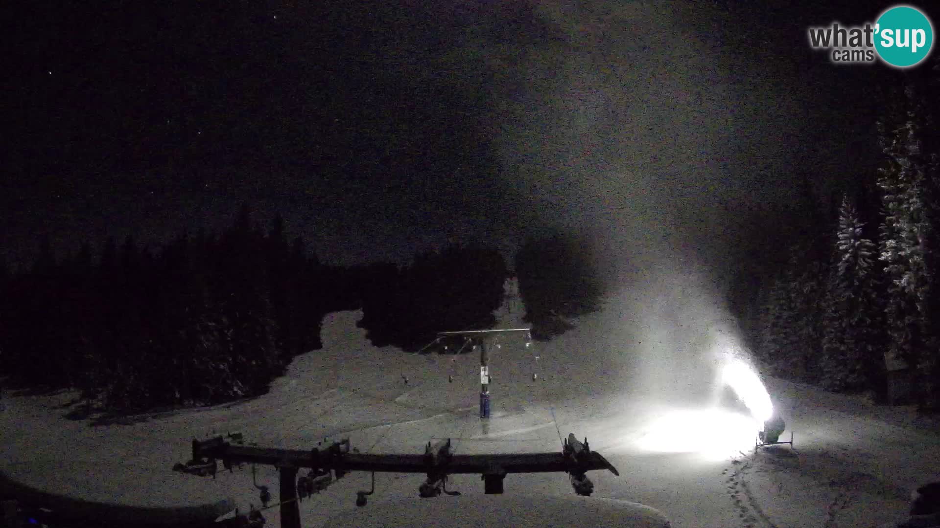 Comprensorio sciistico Rogla Webcam live Ostruščica piste 1 e 2