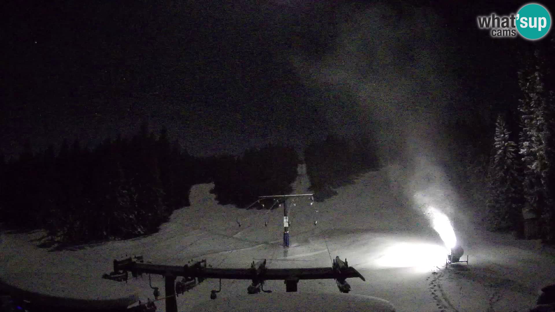 Estación de esquí Rogla Webcam Ostruščica pistas 1 y 2