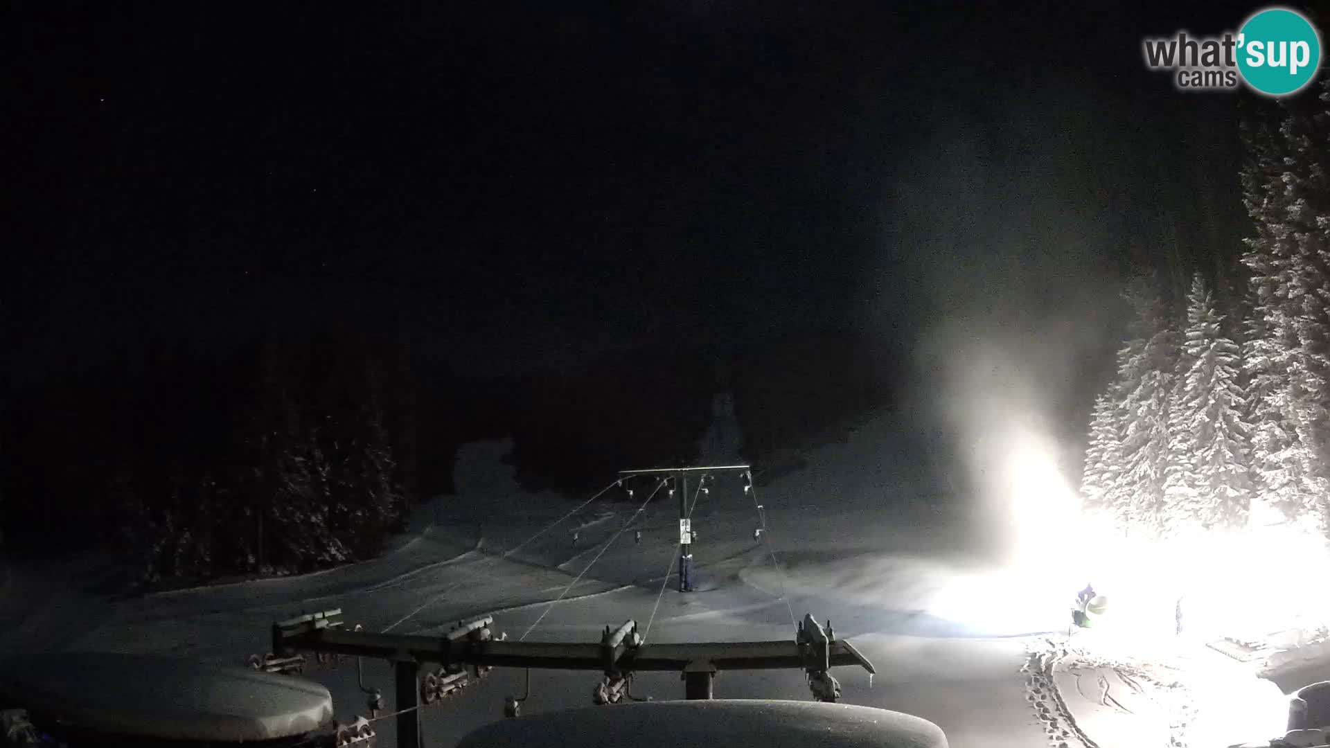 Estación de esquí Rogla Webcam Ostruščica pistas 1 y 2