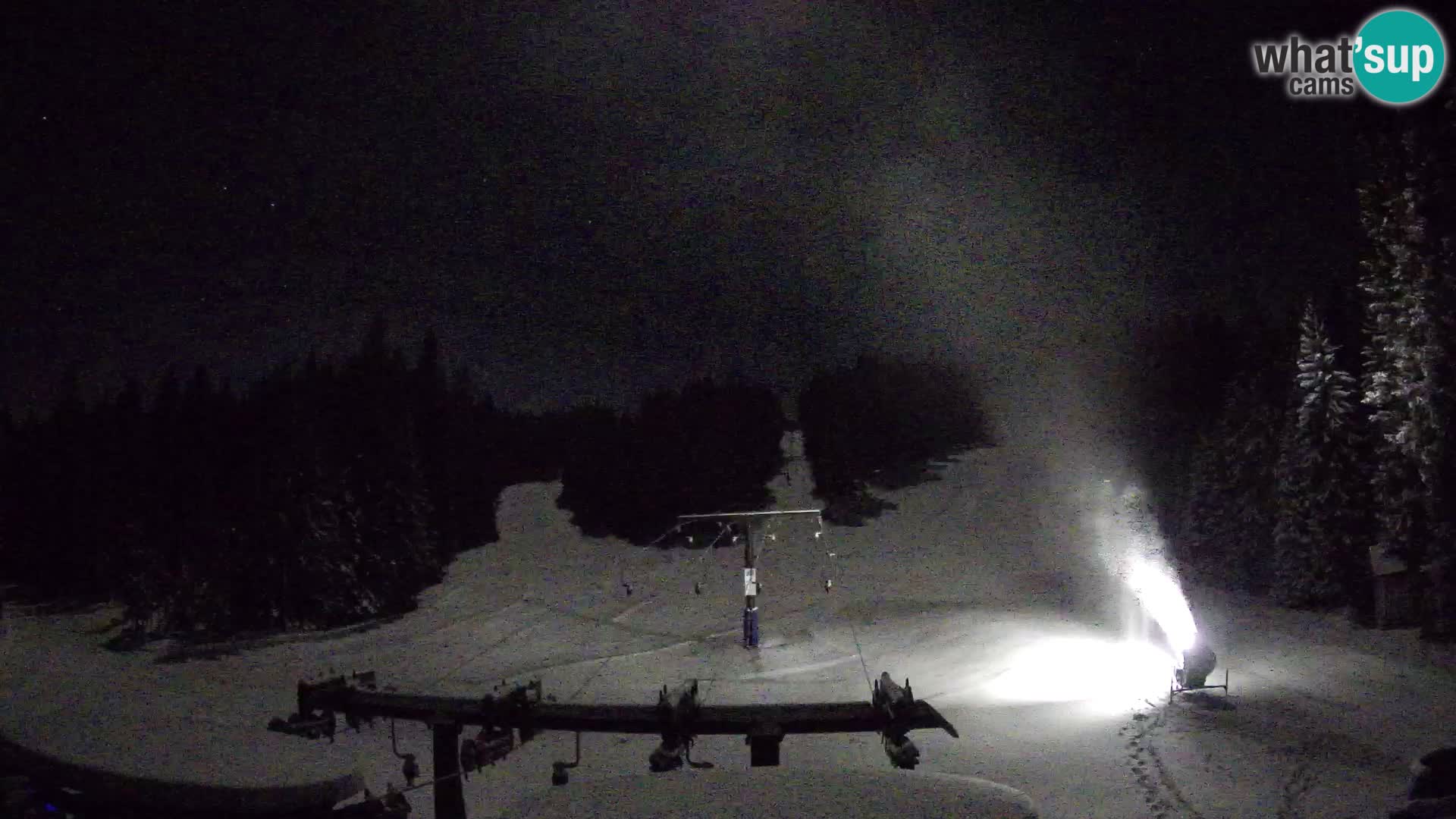 Station de ski Rogla Webcam Ostruščica pistes 1 et 2