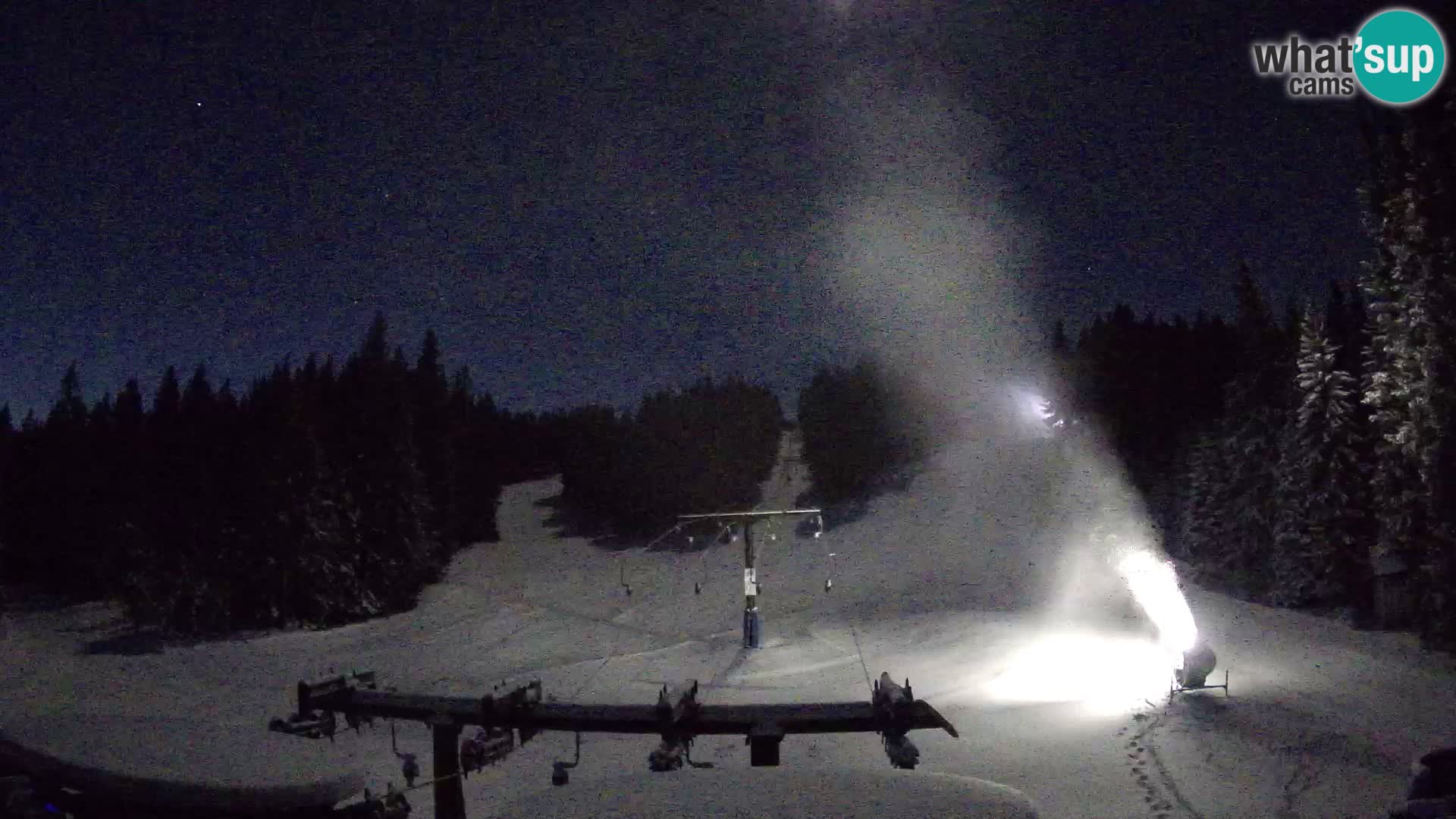 Station de ski Rogla Webcam Ostruščica pistes 1 et 2