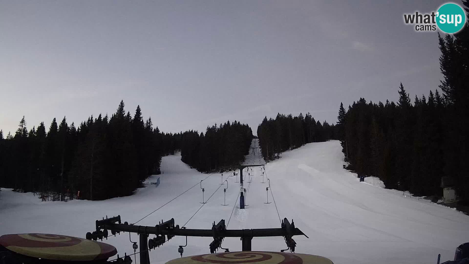 Station de ski Rogla Webcam Ostruščica pistes 1 et 2