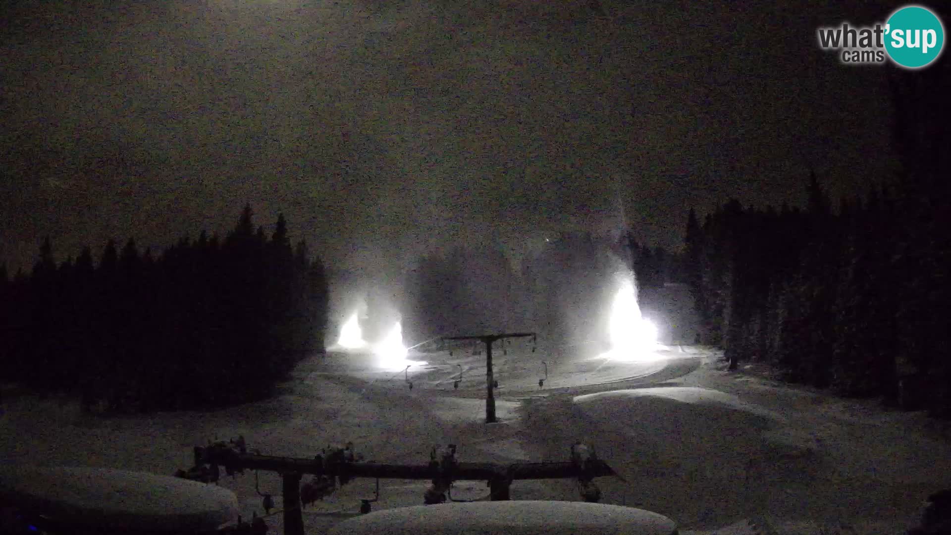 Station de ski Rogla Webcam Ostruščica pistes 1 et 2