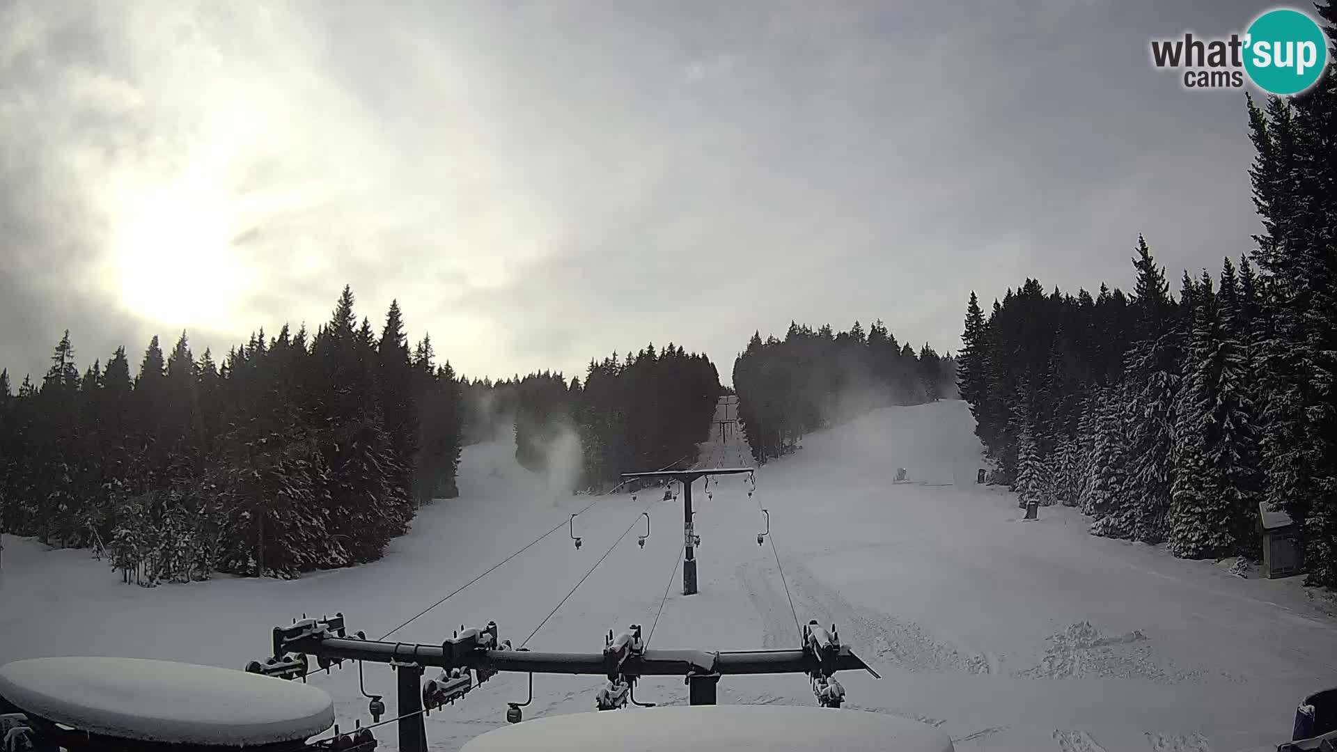 Estación de esquí Rogla Webcam Ostruščica pistas 1 y 2