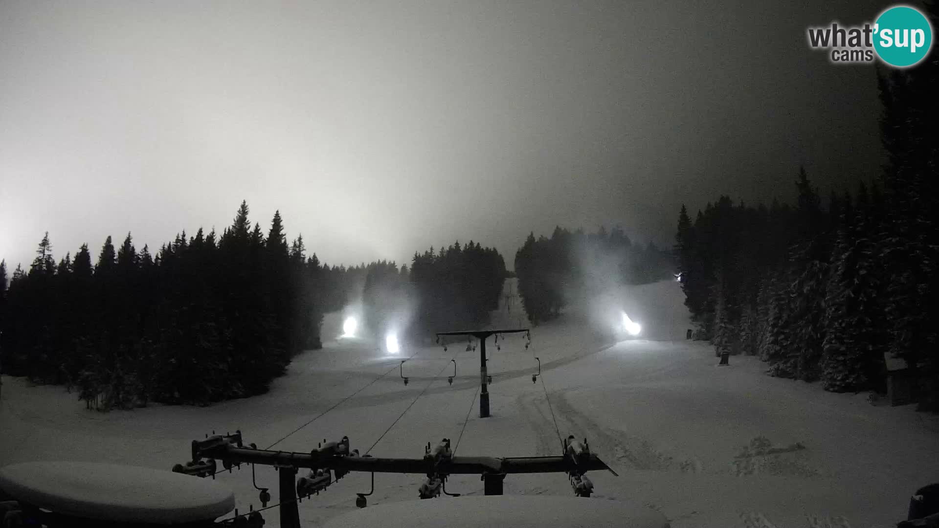 Estación de esquí Rogla Webcam Ostruščica pistas 1 y 2