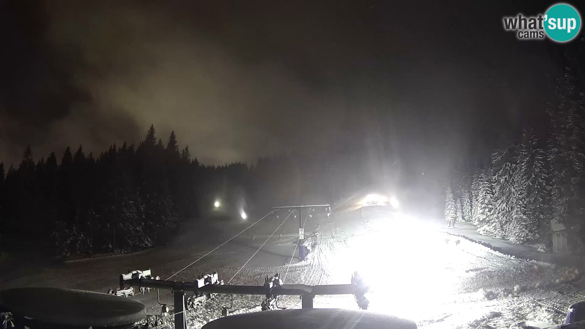 Station de ski Rogla Webcam Ostruščica pistes 1 et 2