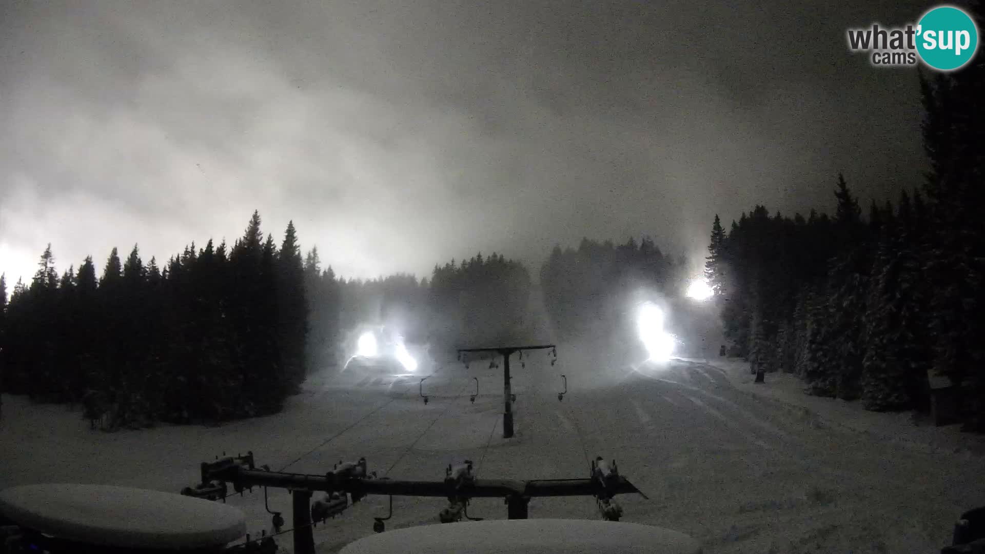 Station de ski Rogla Webcam Ostruščica pistes 1 et 2