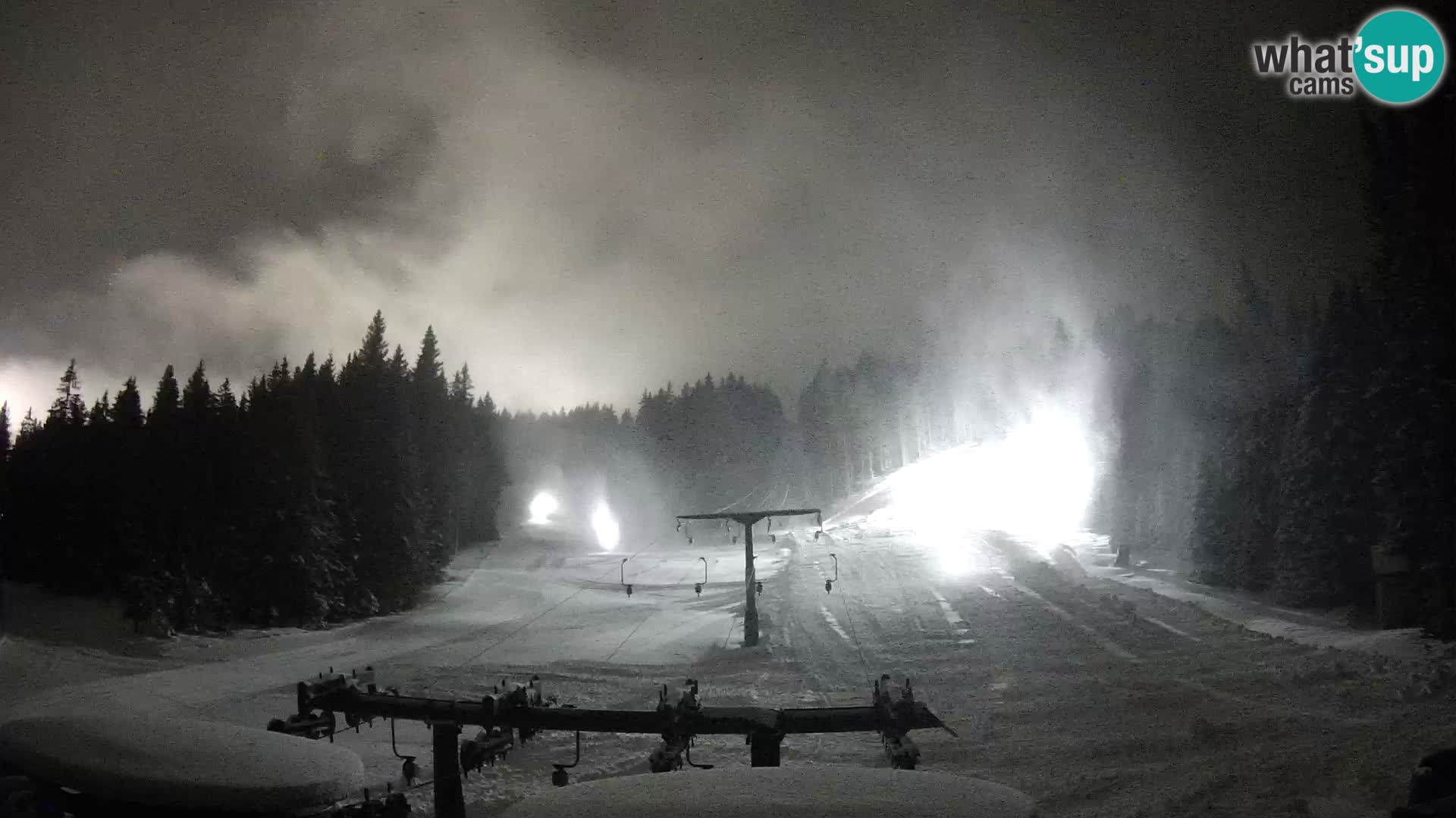 Station de ski Rogla Webcam Ostruščica pistes 1 et 2