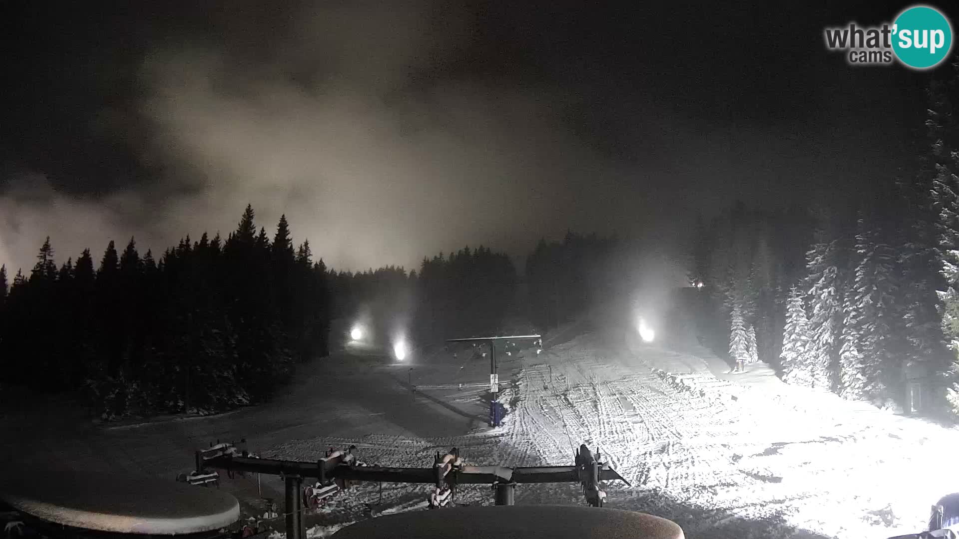 Comprensorio sciistico Rogla Webcam live Ostruščica piste 1 e 2