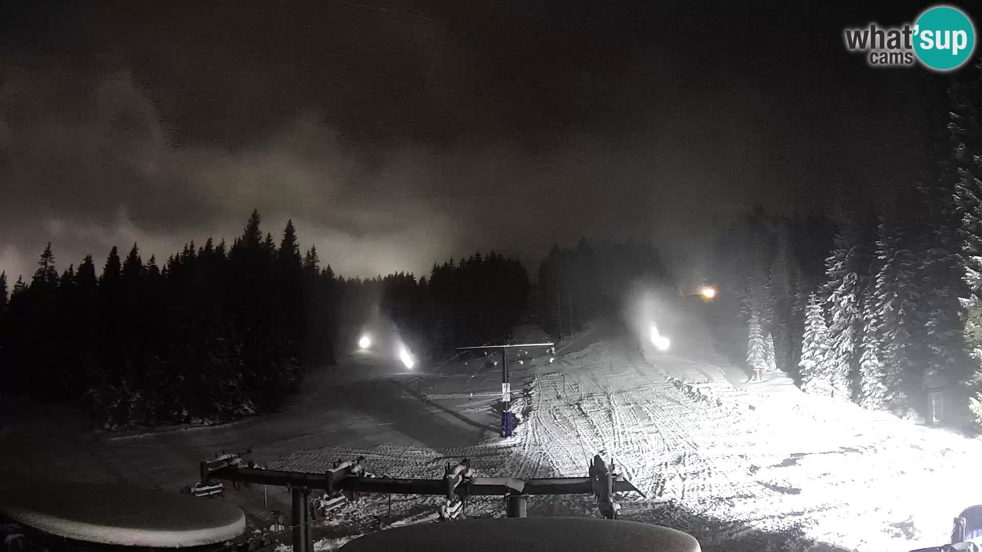 Estación de esquí Rogla Webcam Ostruščica pistas 1 y 2