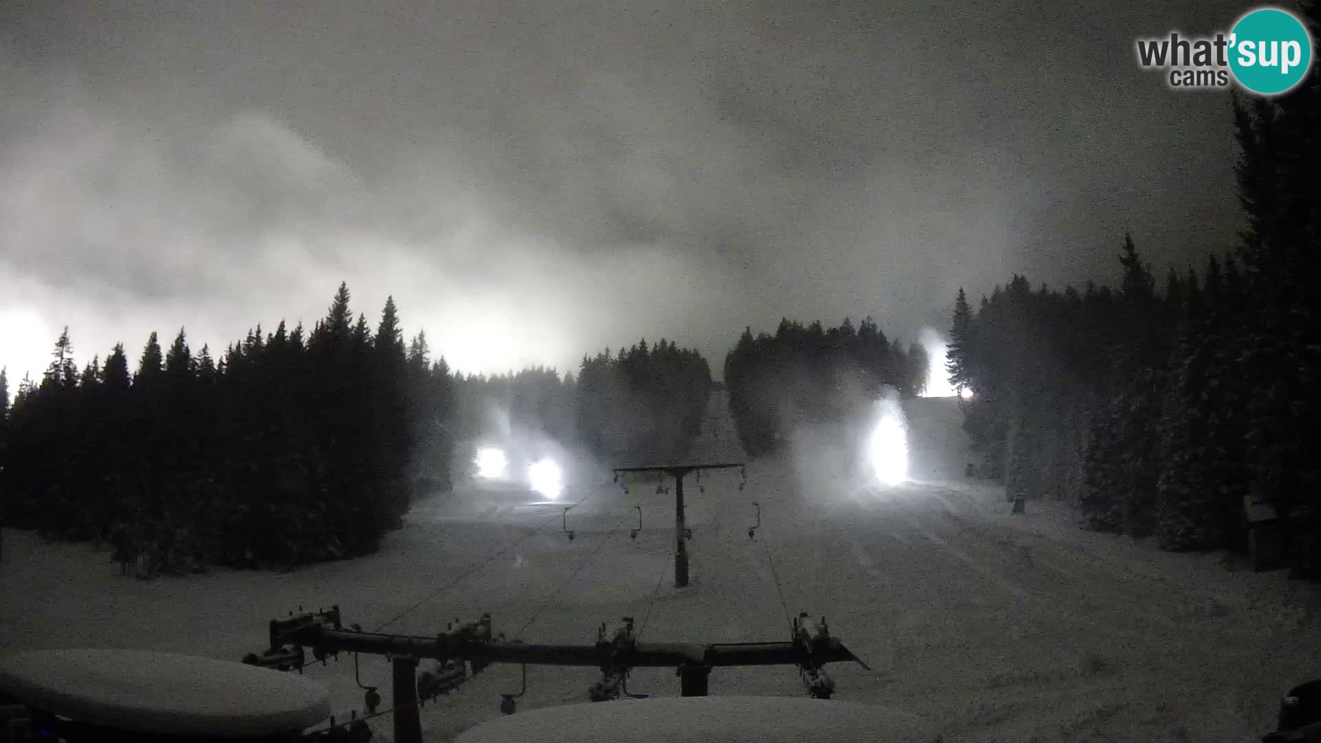 Station de ski Rogla Webcam Ostruščica pistes 1 et 2