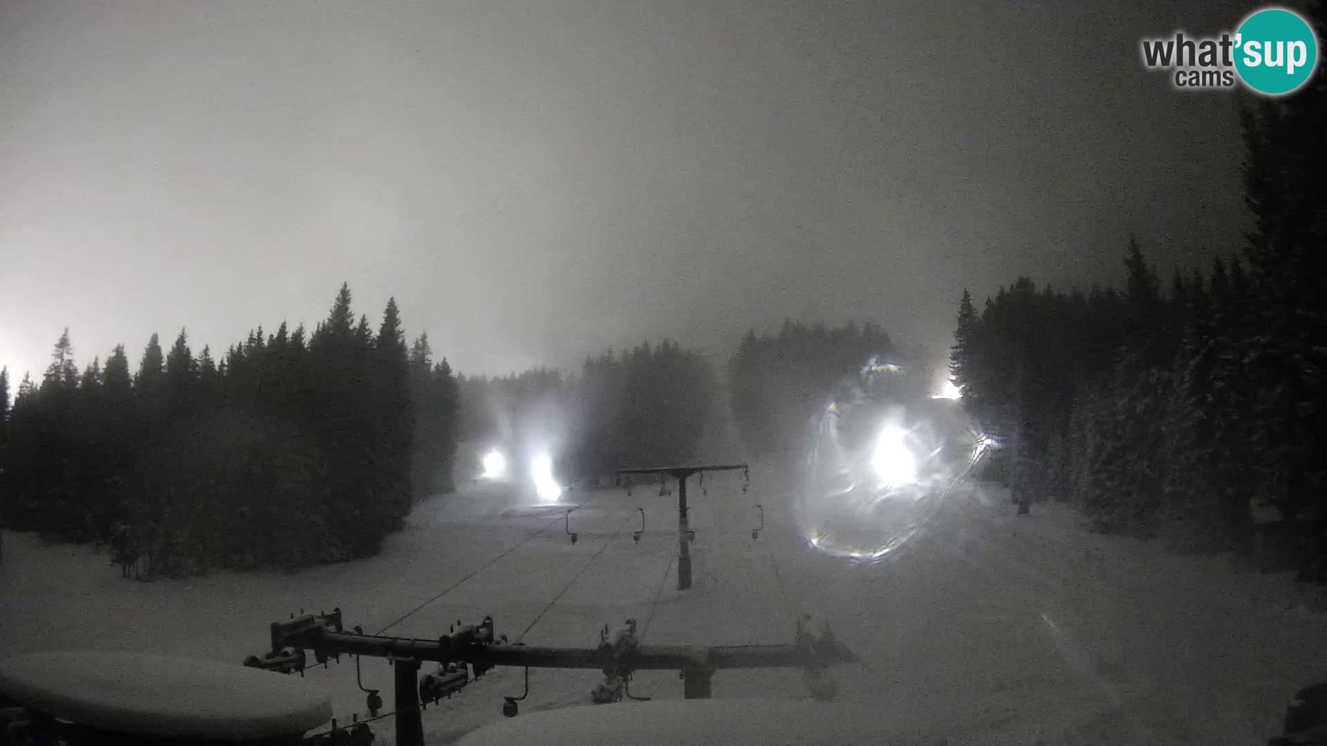 Estación de esquí Rogla Webcam Ostruščica pistas 1 y 2