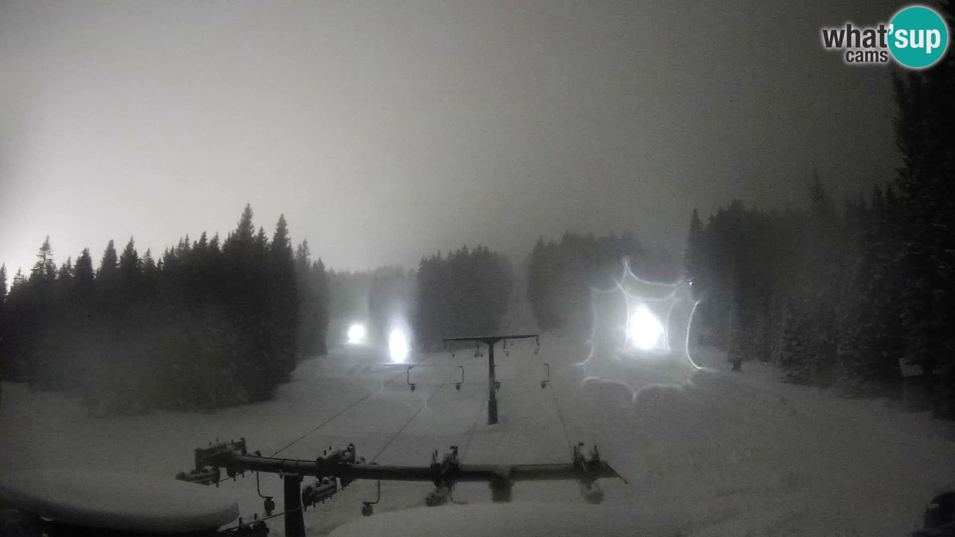 Station de ski Rogla Webcam Ostruščica pistes 1 et 2