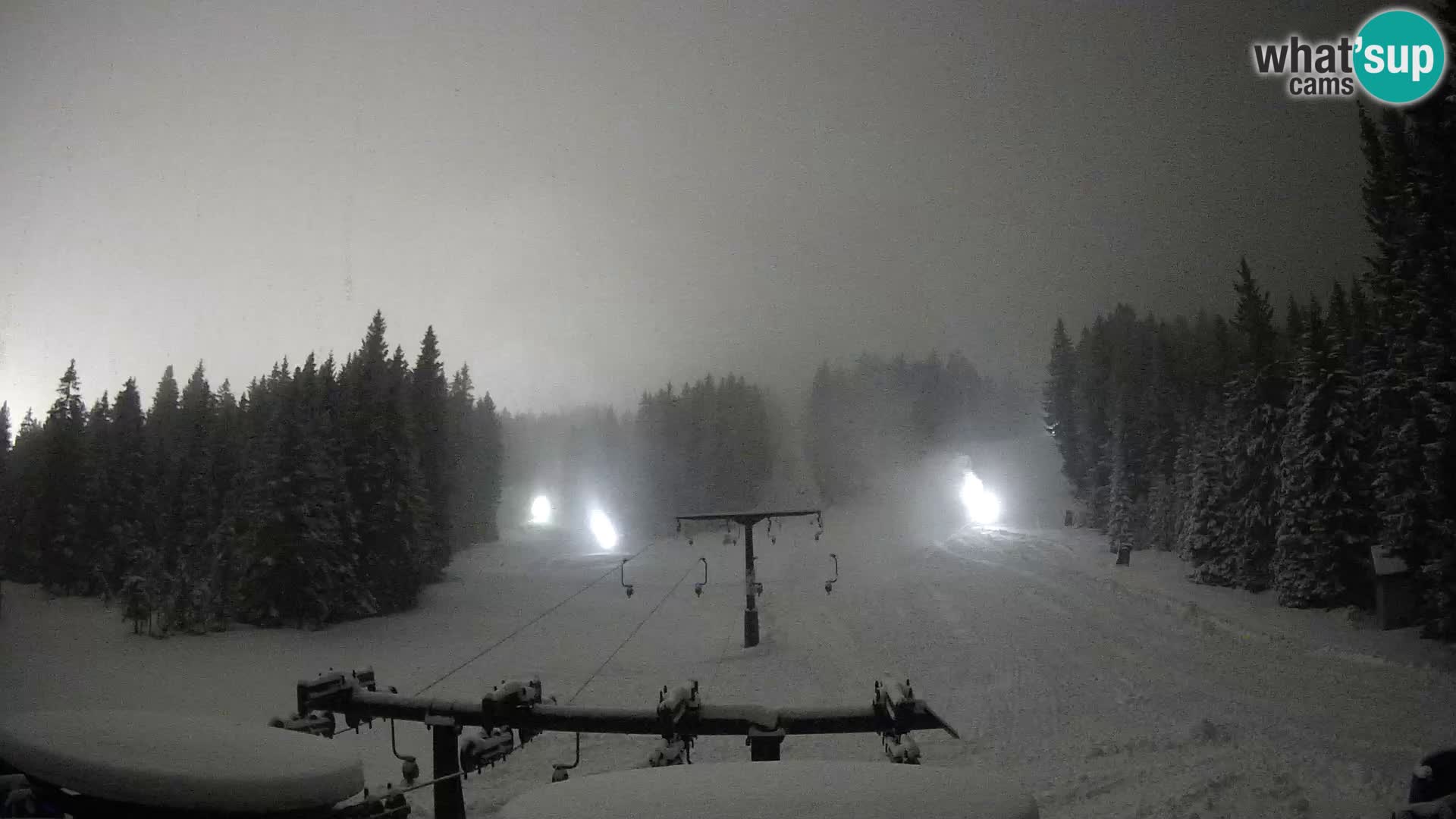 Station de ski Rogla Webcam Ostruščica pistes 1 et 2