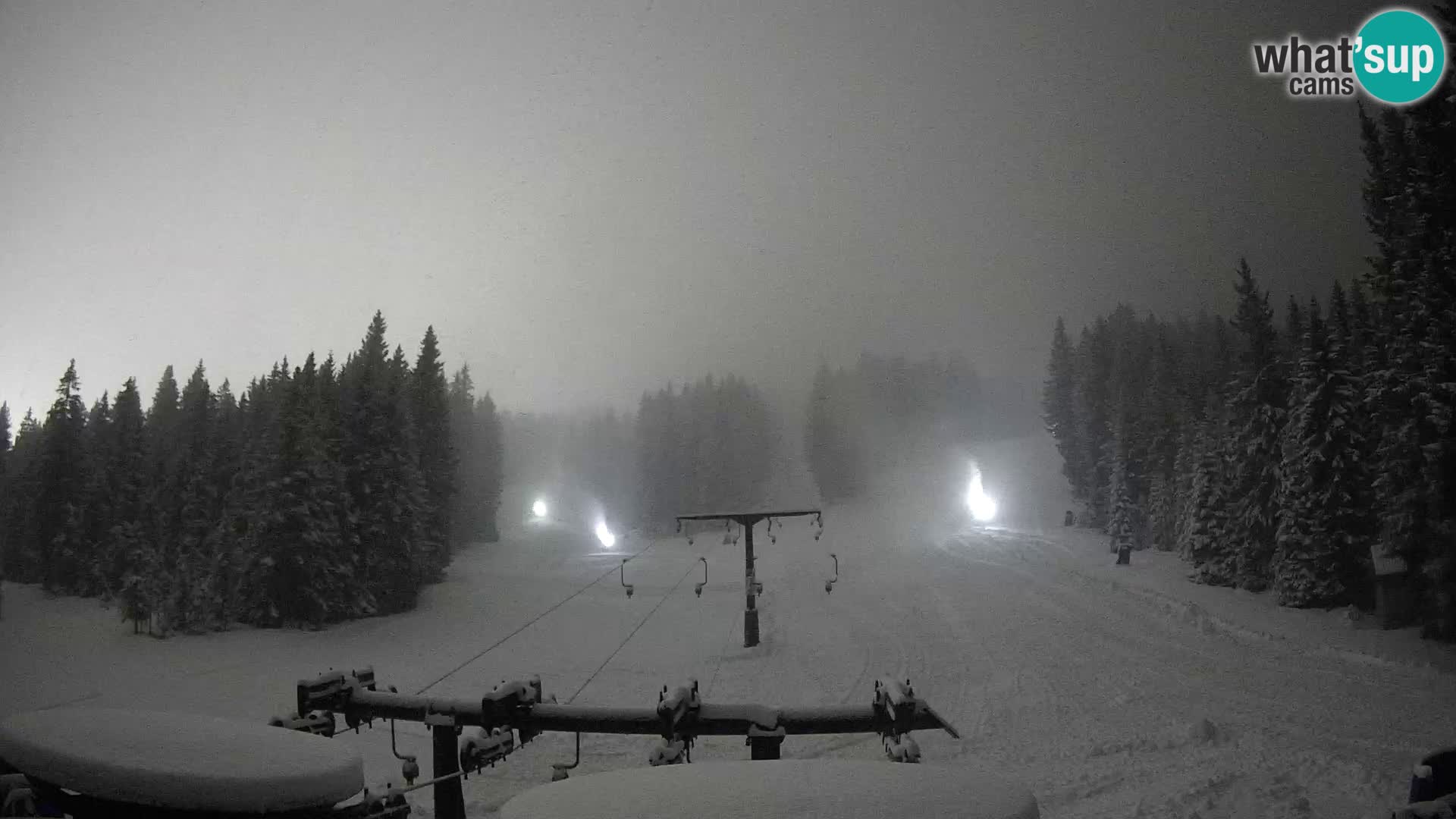 Station de ski Rogla Webcam Ostruščica pistes 1 et 2