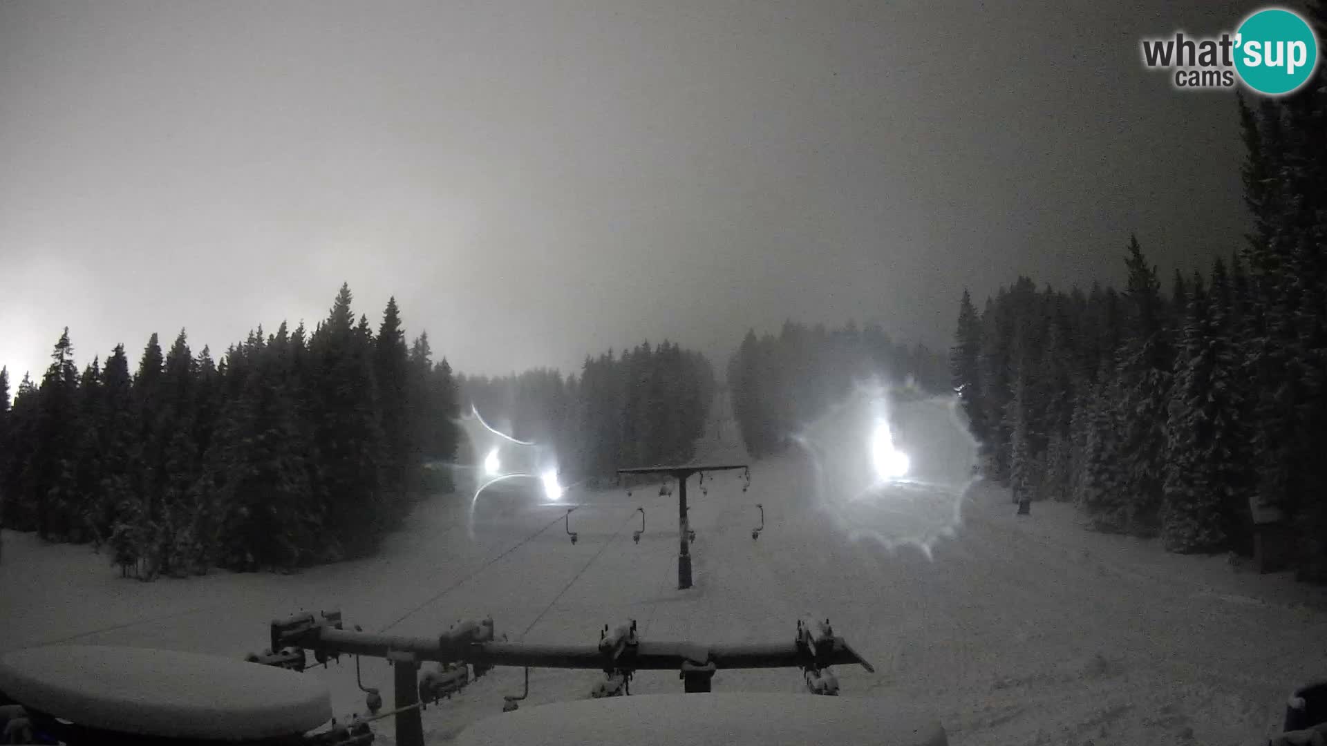 Station de ski Rogla Webcam Ostruščica pistes 1 et 2