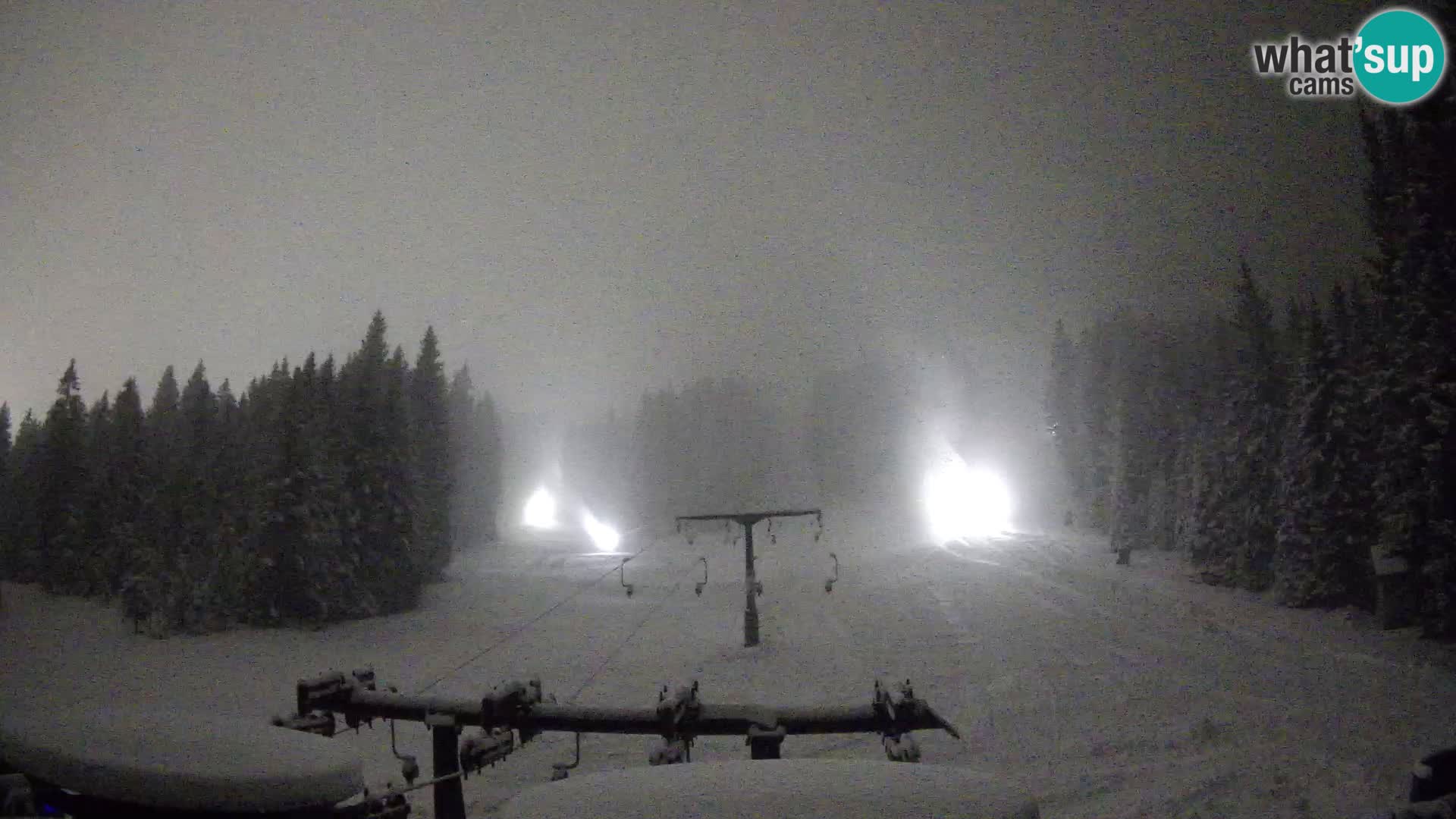 Station de ski Rogla Webcam Ostruščica pistes 1 et 2