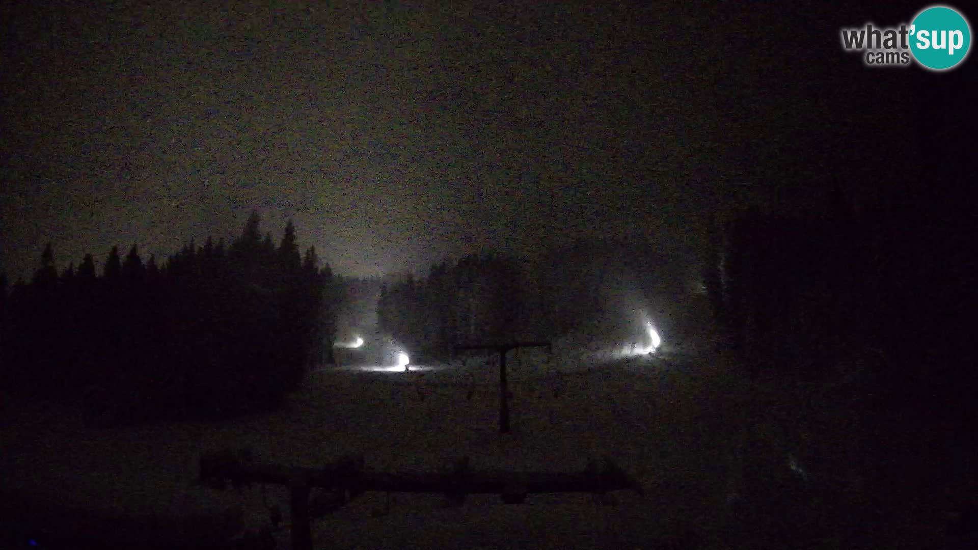 Skigebiet Rogla Webcam Ostruščica Piste 1 und 2