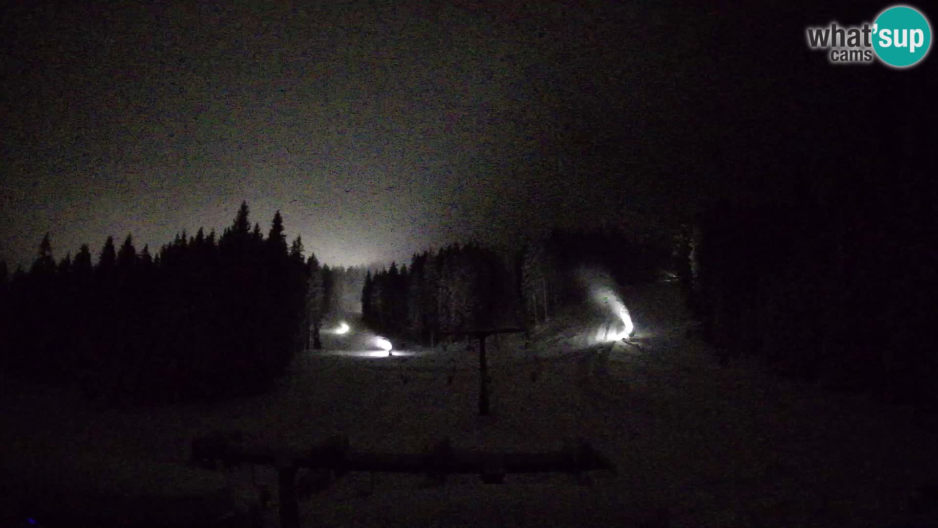 Comprensorio sciistico Rogla Webcam live Ostruščica piste 1 e 2