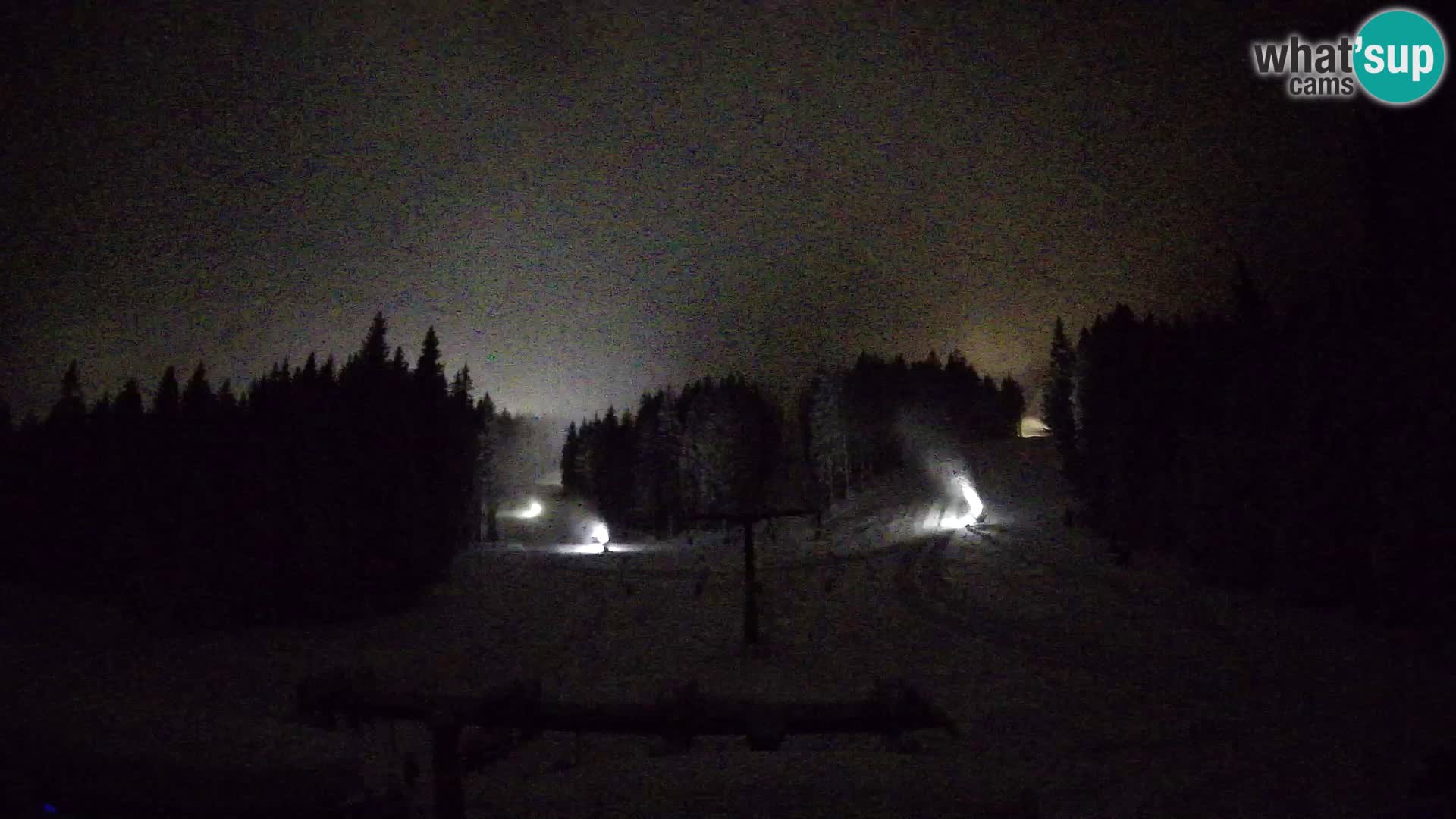 Station de ski Rogla Webcam Ostruščica pistes 1 et 2