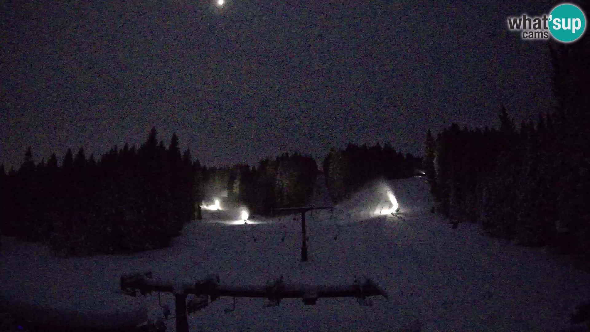 Station de ski Rogla Webcam Ostruščica pistes 1 et 2