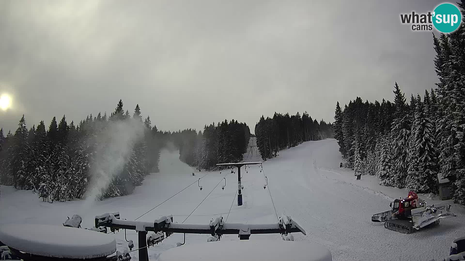 Station de ski Rogla Webcam Ostruščica pistes 1 et 2