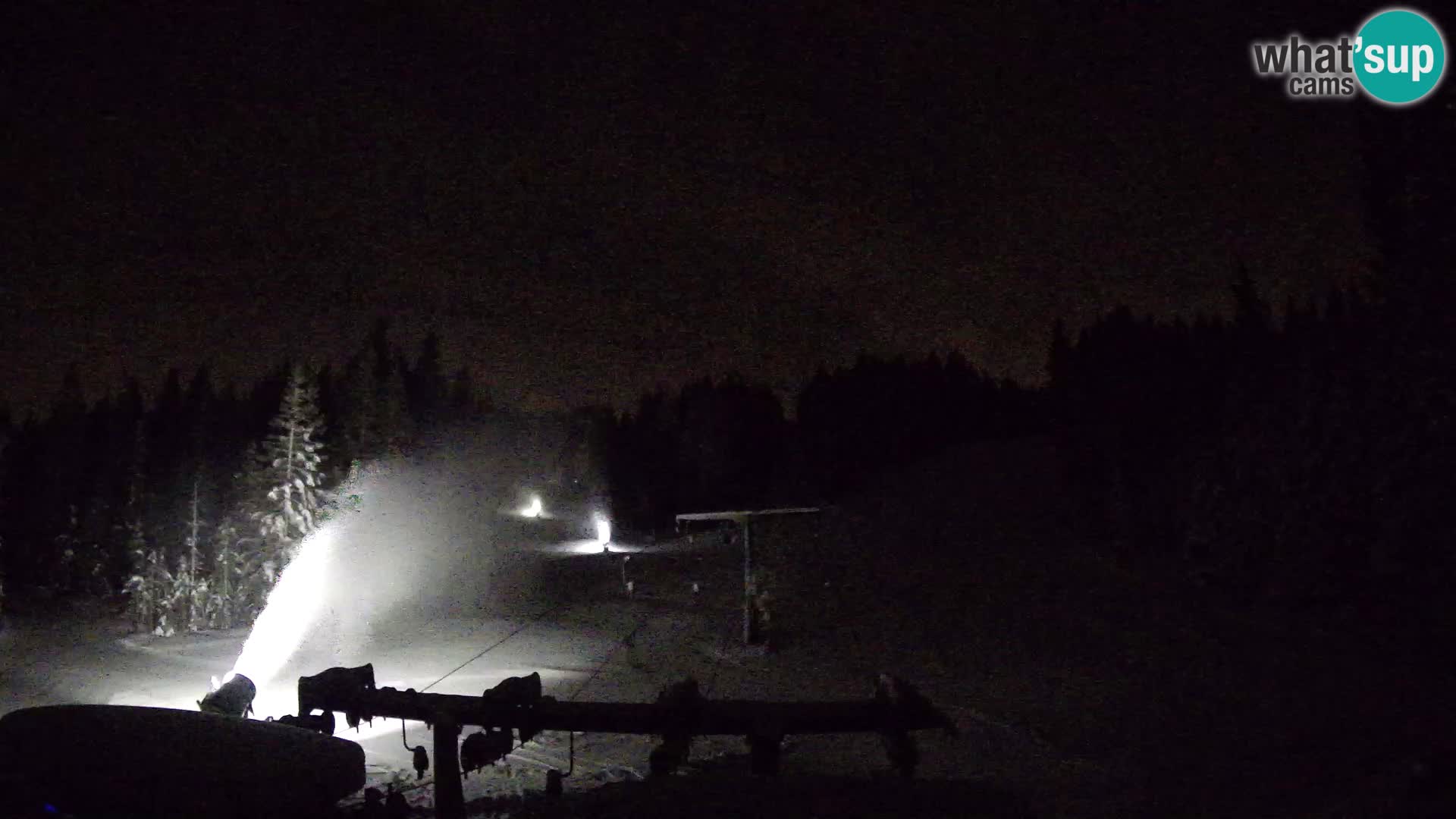 Station de ski Rogla Webcam Ostruščica pistes 1 et 2