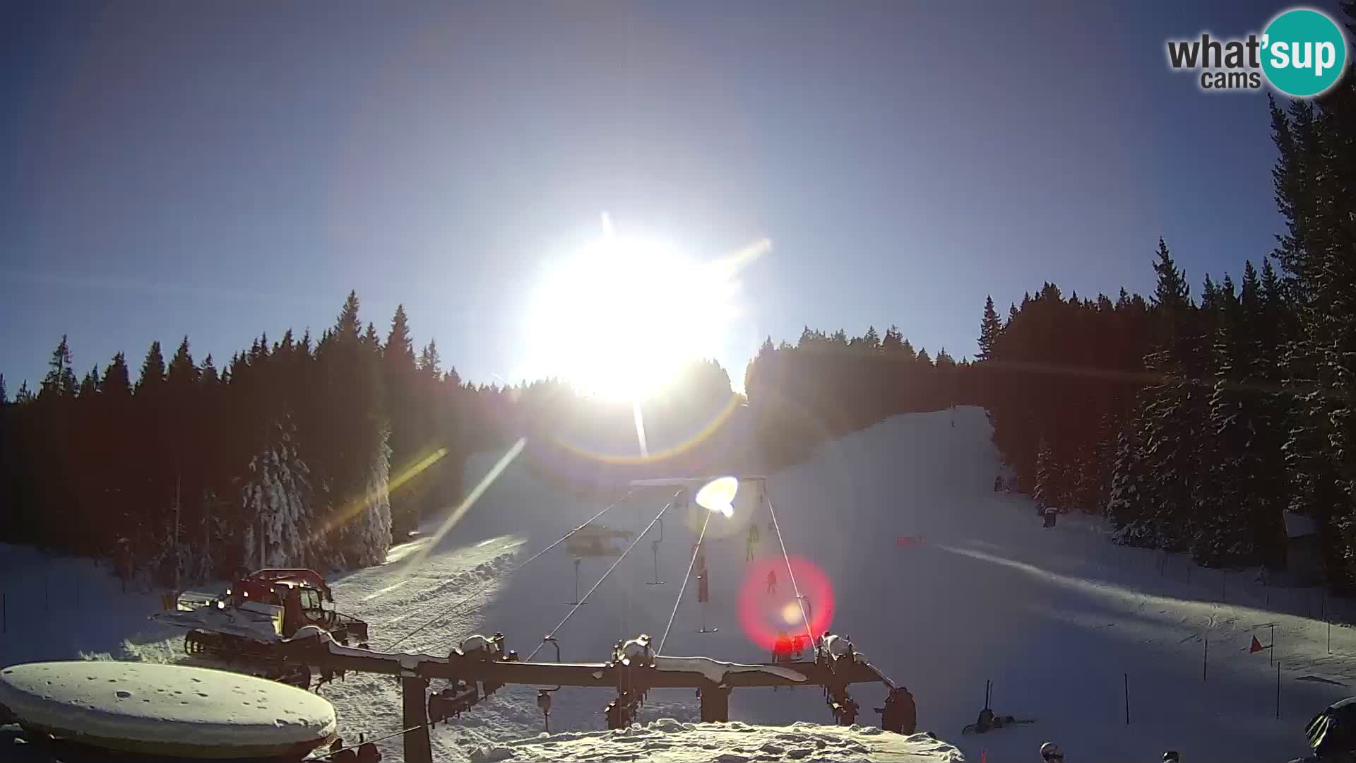 Station de ski Rogla Webcam Ostruščica pistes 1 et 2