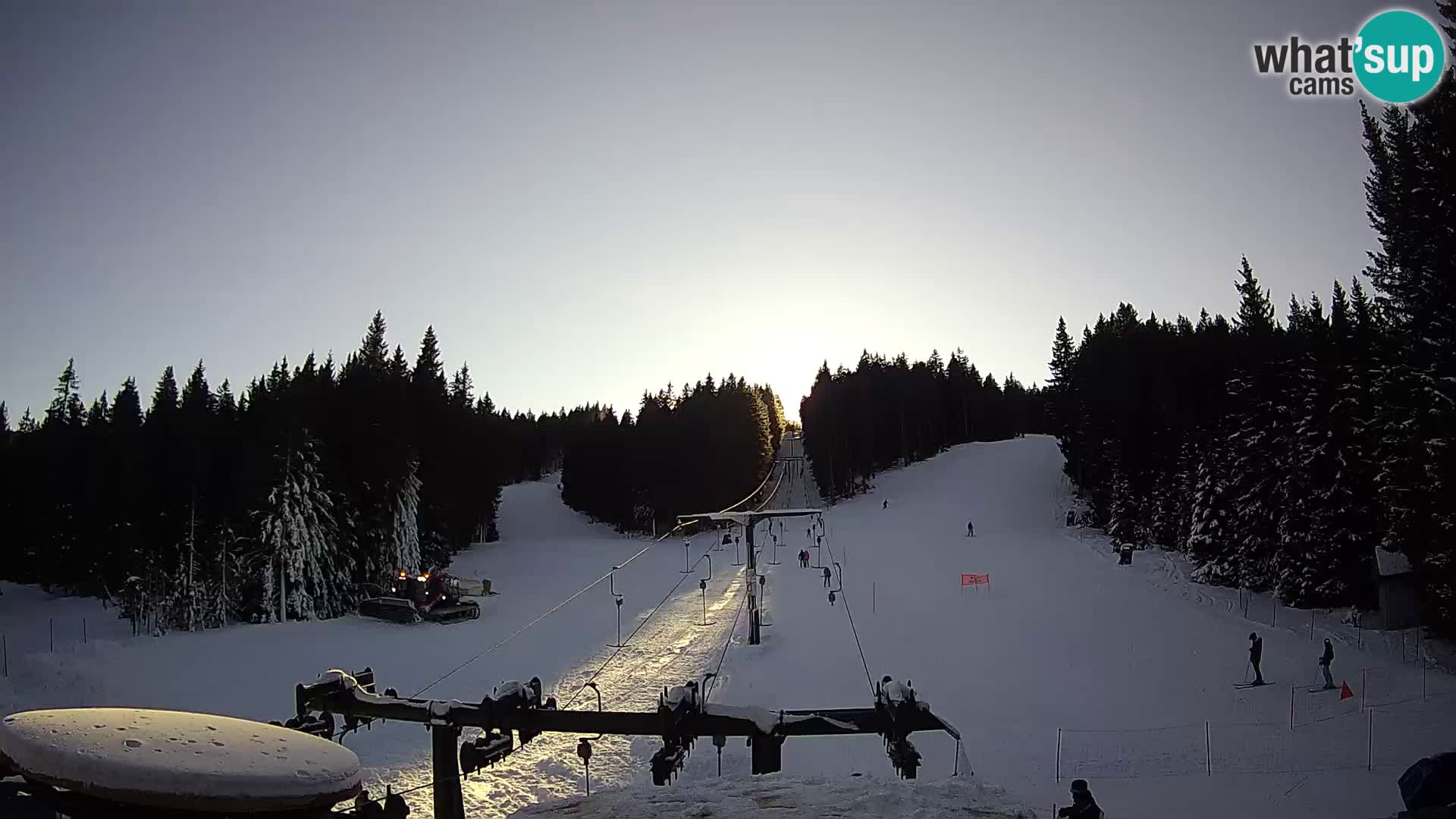 Estación de esquí Rogla Webcam Ostruščica pistas 1 y 2