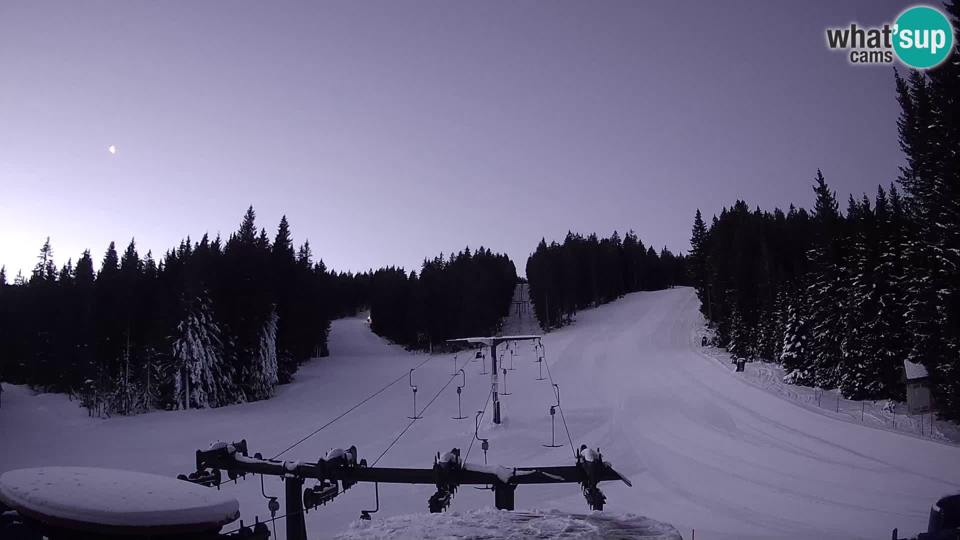 Station de ski Rogla Webcam Ostruščica pistes 1 et 2