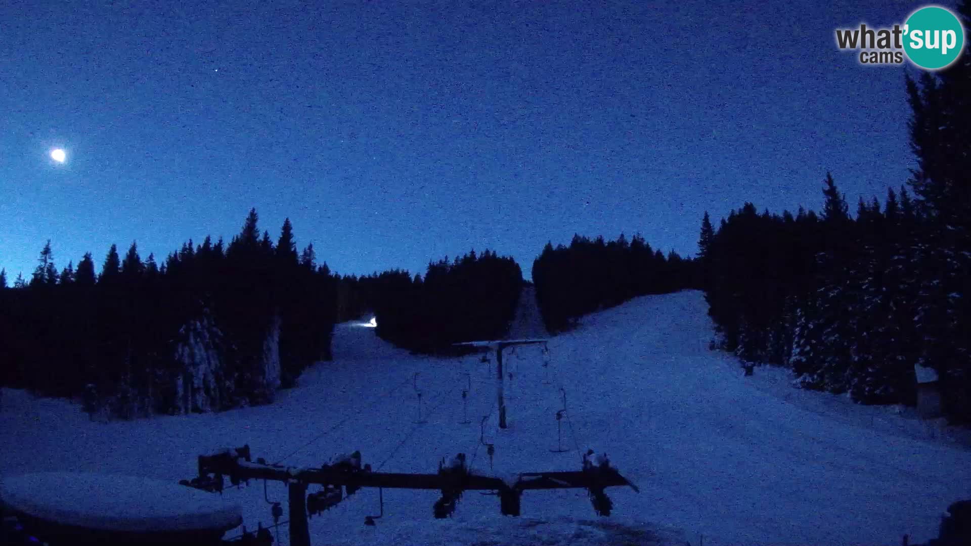 Station de ski Rogla Webcam Ostruščica pistes 1 et 2