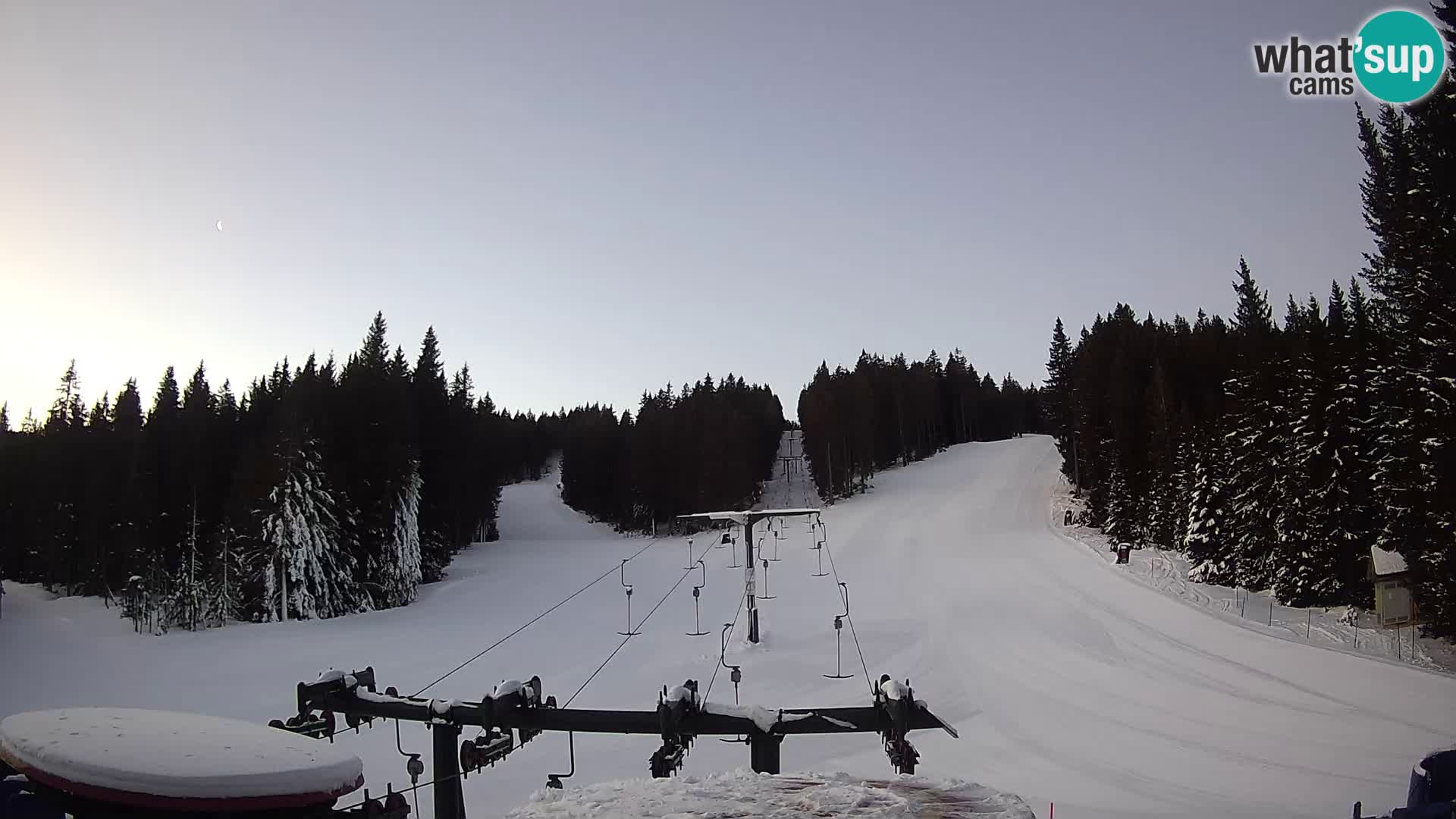 Station de ski Rogla Webcam Ostruščica pistes 1 et 2