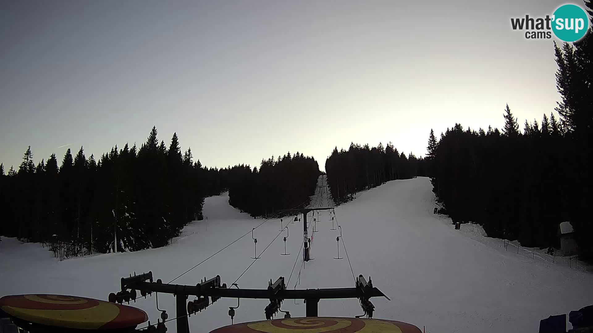 Station de ski Rogla Webcam Ostruščica pistes 1 et 2