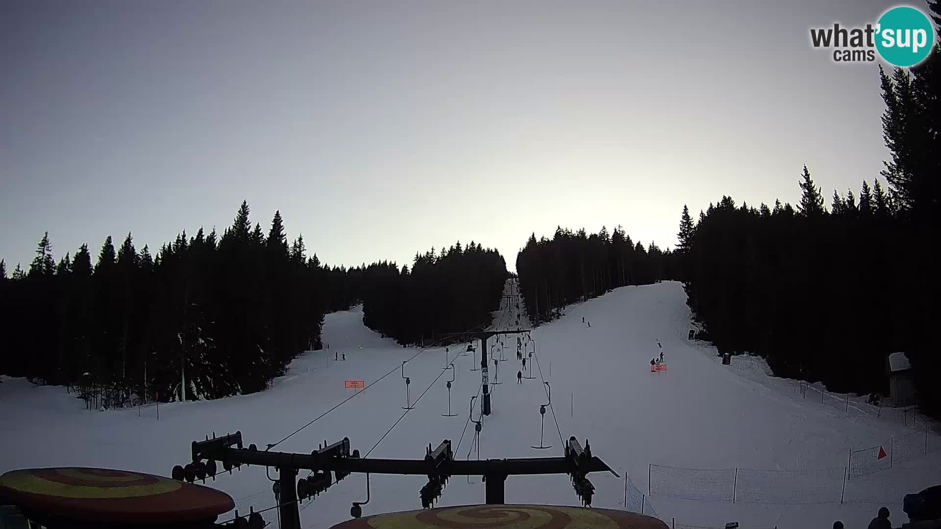 Station de ski Rogla Webcam Ostruščica pistes 1 et 2