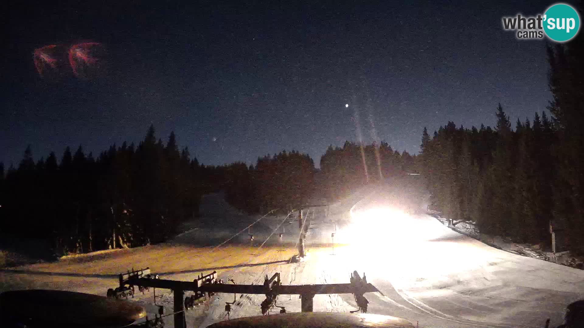 Estación de esquí Rogla Webcam Ostruščica pistas 1 y 2