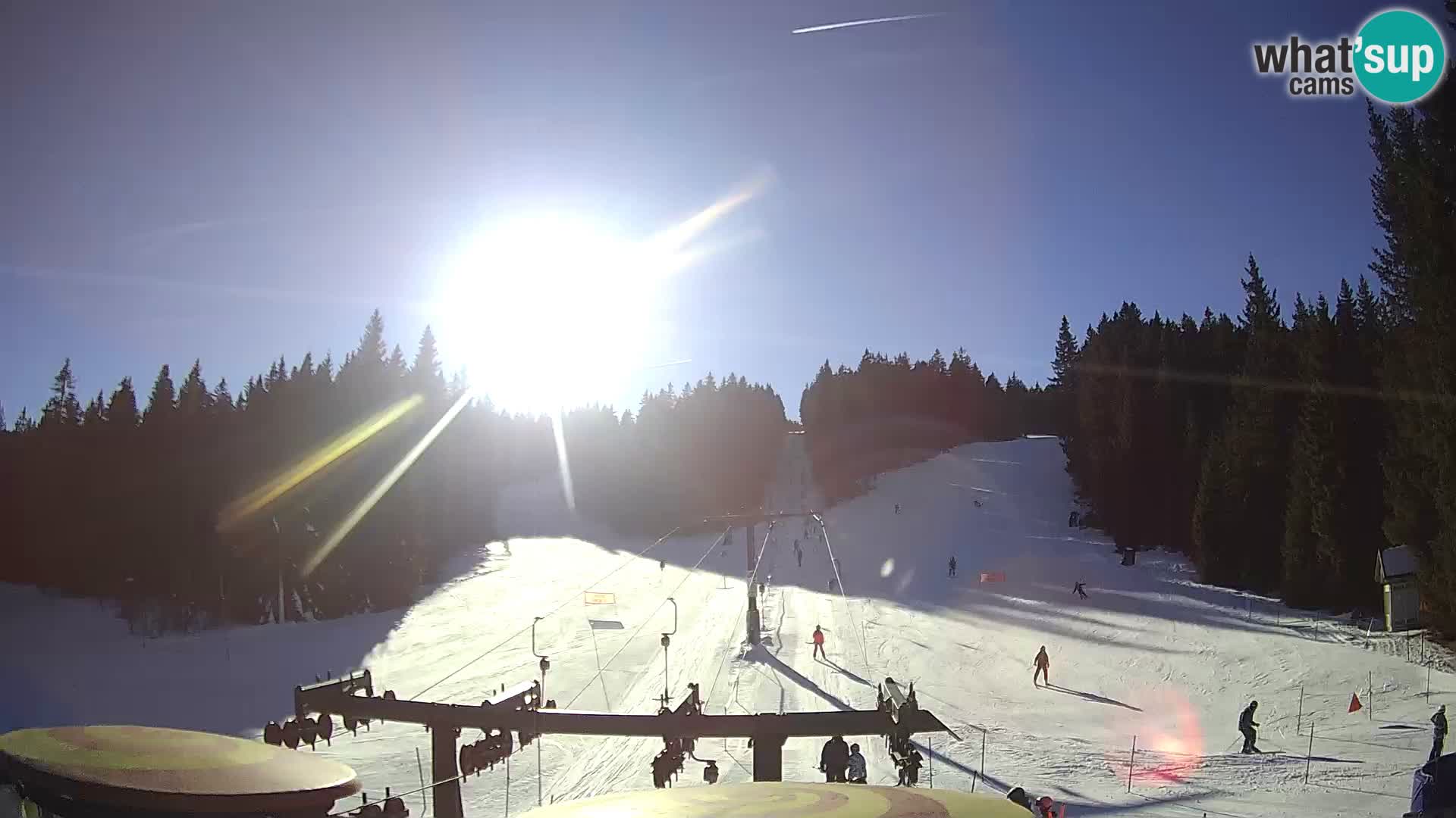 Station de ski Rogla Webcam Ostruščica pistes 1 et 2