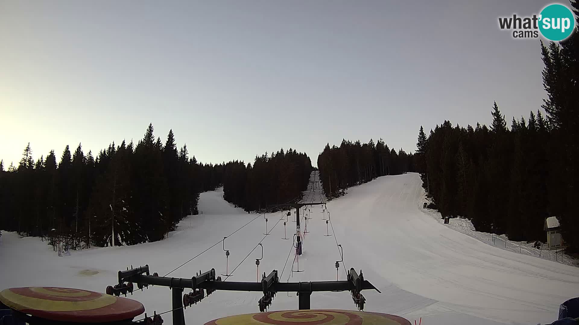 Station de ski Rogla Webcam Ostruščica pistes 1 et 2