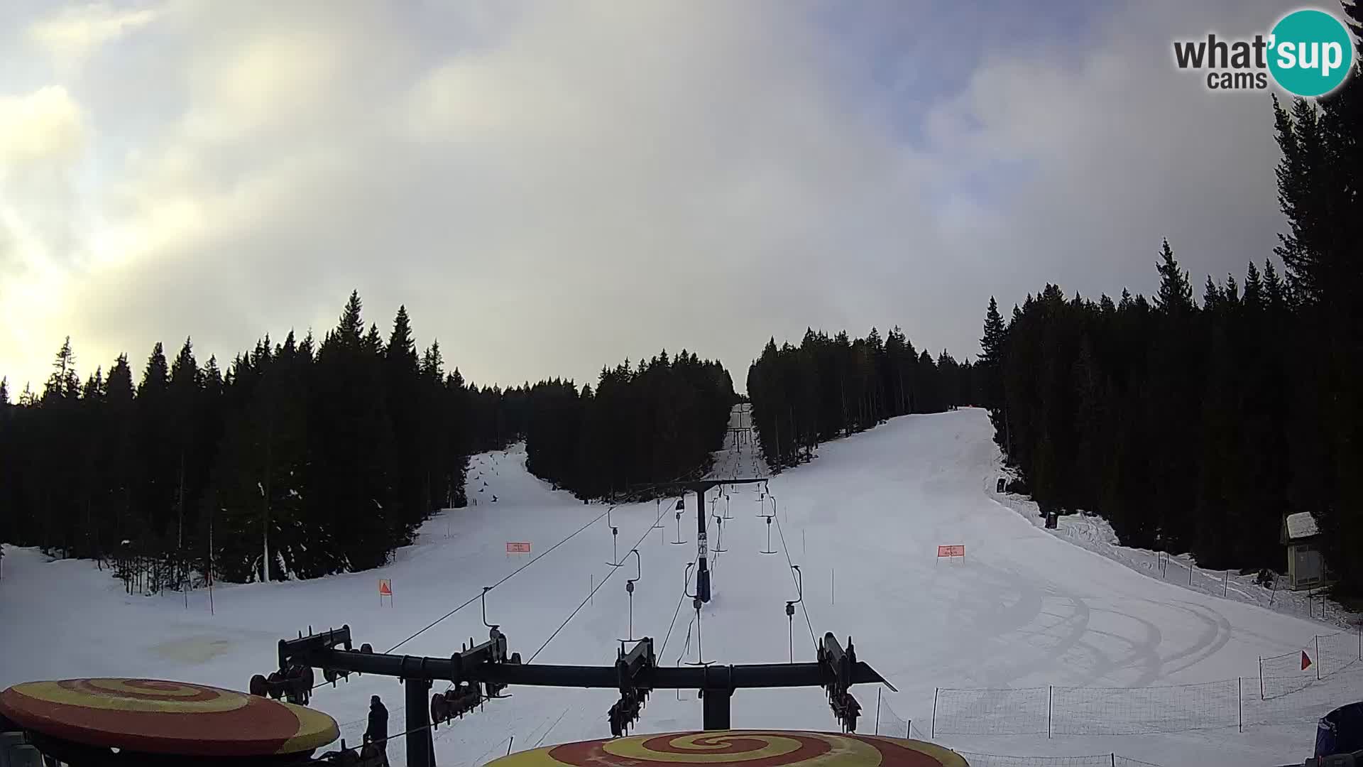 Estación de esquí Rogla Webcam Ostruščica pistas 1 y 2