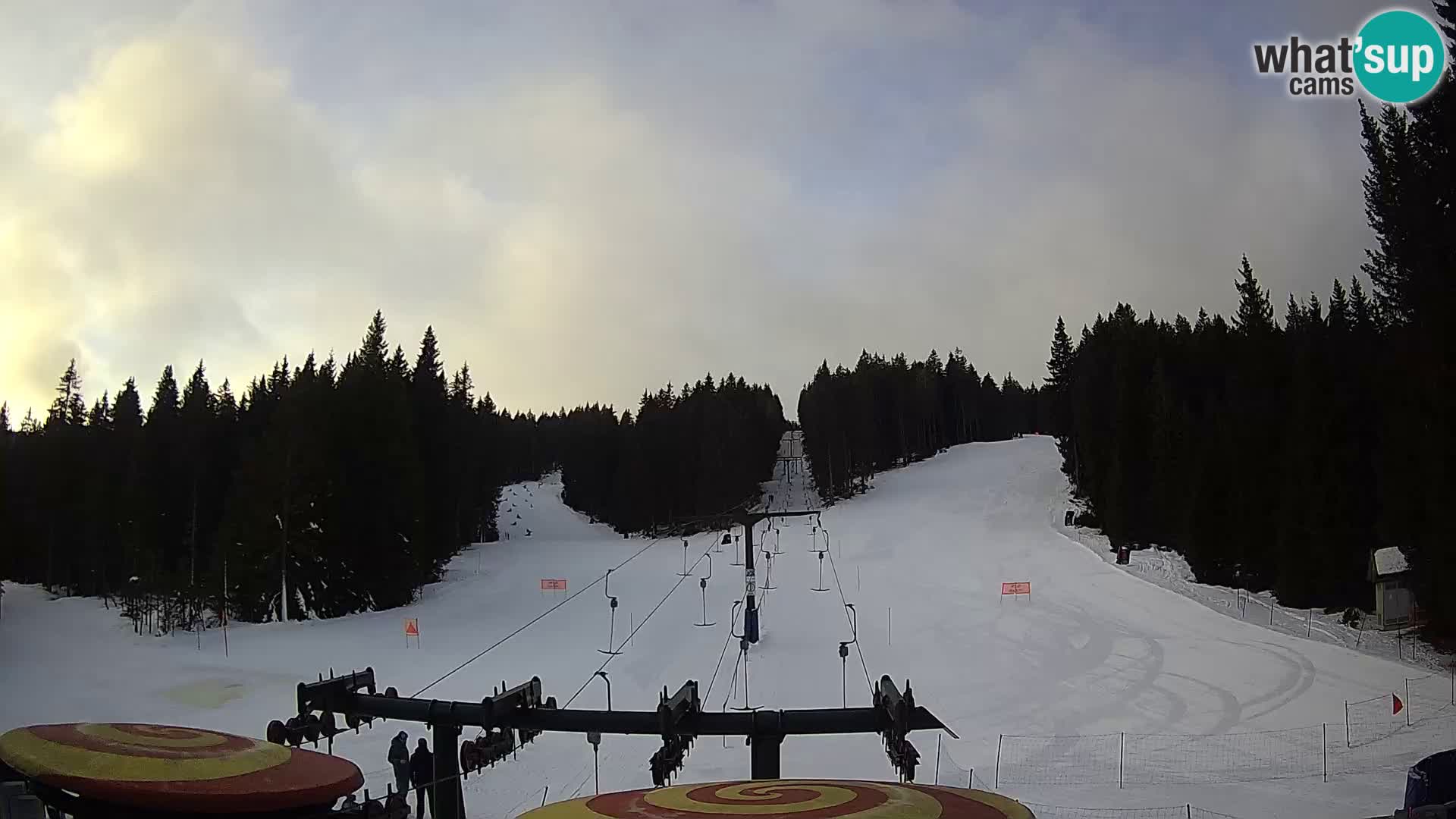 Station de ski Rogla Webcam Ostruščica pistes 1 et 2