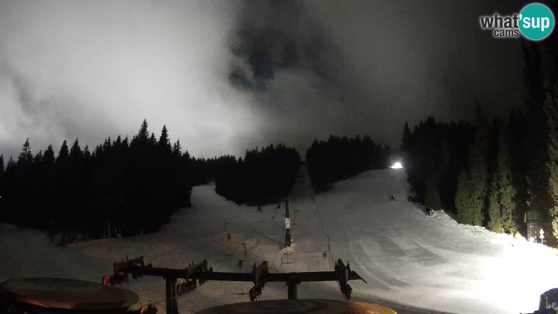 Station de ski Rogla Webcam Ostruščica pistes 1 et 2